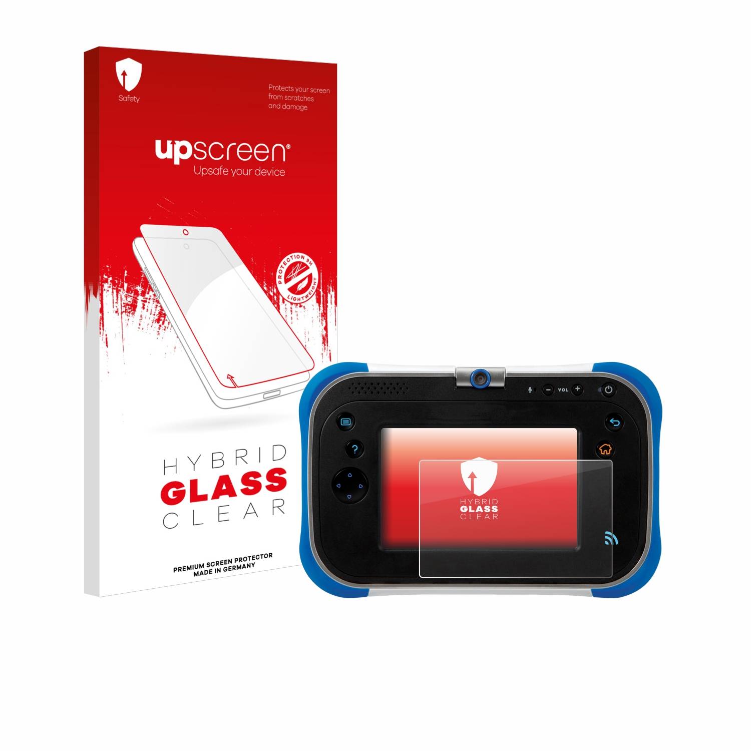 upscreen Hybrid Glas Panzer-Folie für Vtech Storio Max 2.0