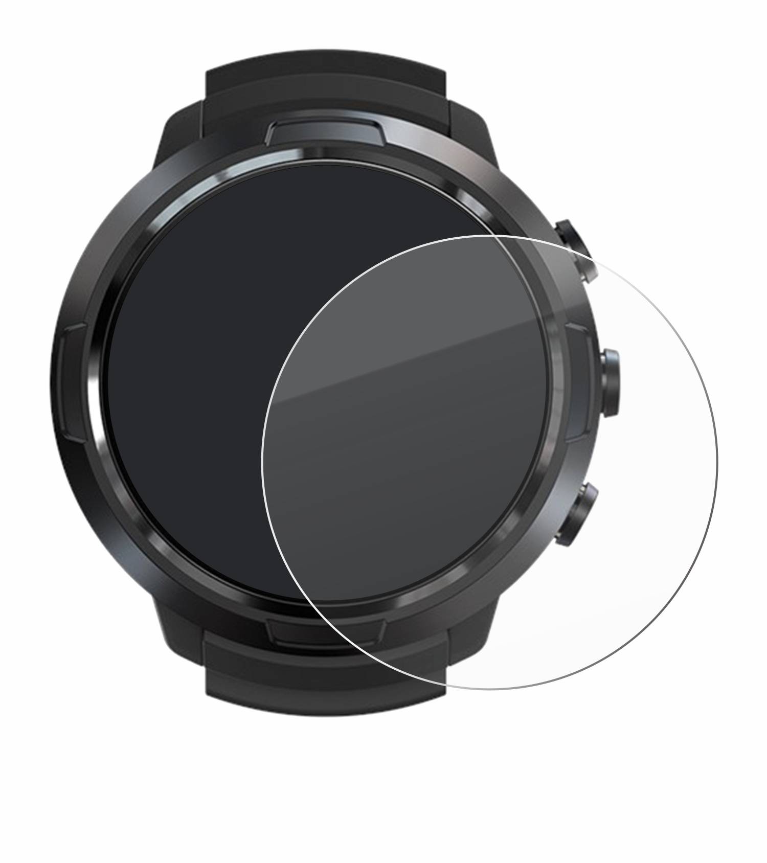 upscreen Hybrid Glas Panzer-Folie für Suunto D5