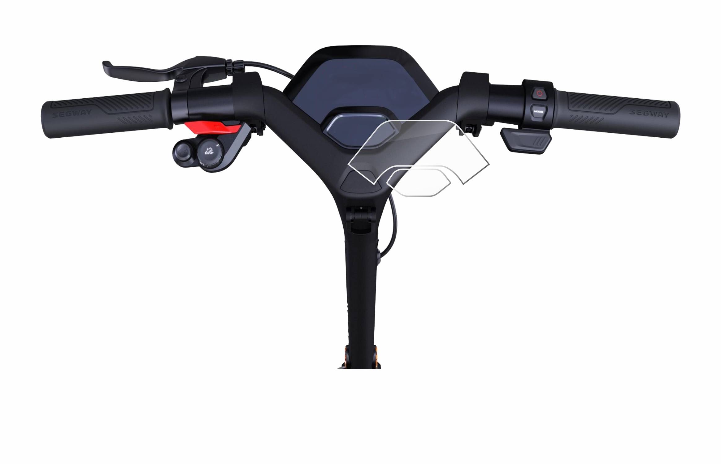 upscreen Hybrid Glas Panzer-Folie für Segway Ninebot P65D
