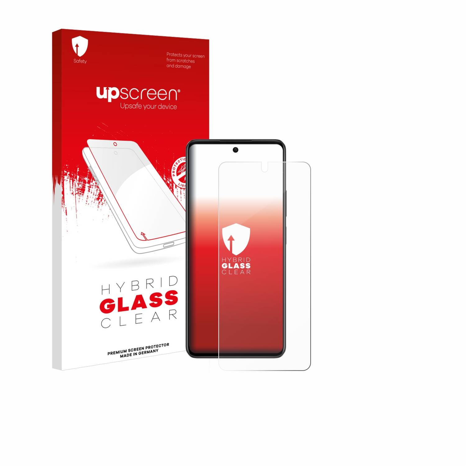 upscreen Hybrid Glas Panzer-Folie für Oppo A79 5G