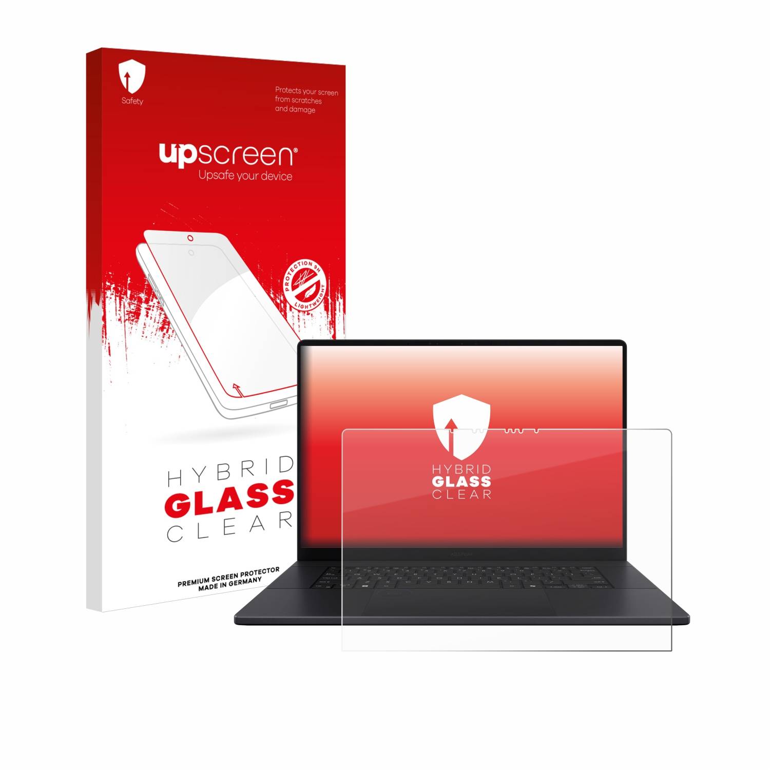 upscreen Hybrid Glas Panzer-Folie für ASUS ProArt P16