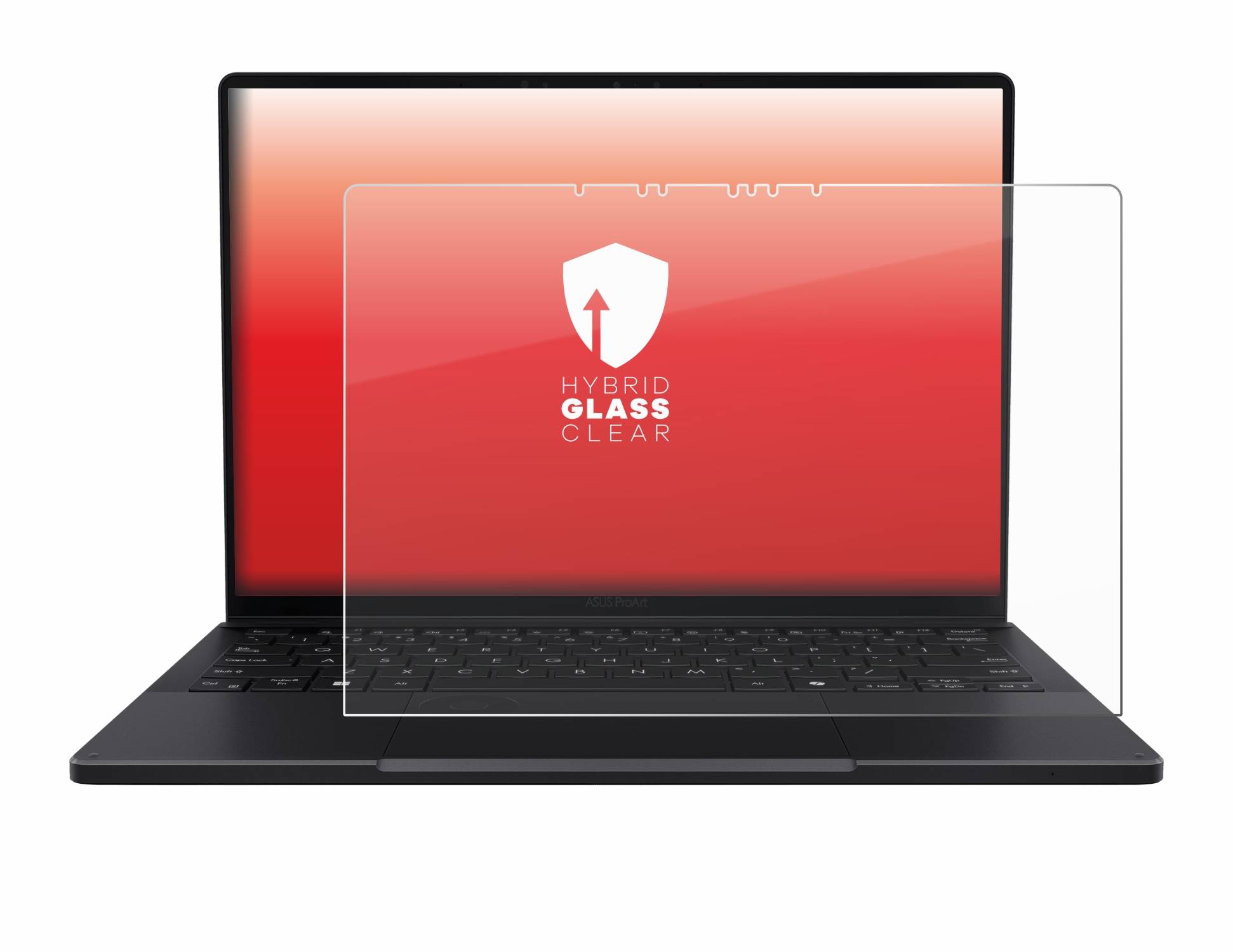 upscreen Hybrid Glas Panzer-Folie für ASUS ProArt PX13