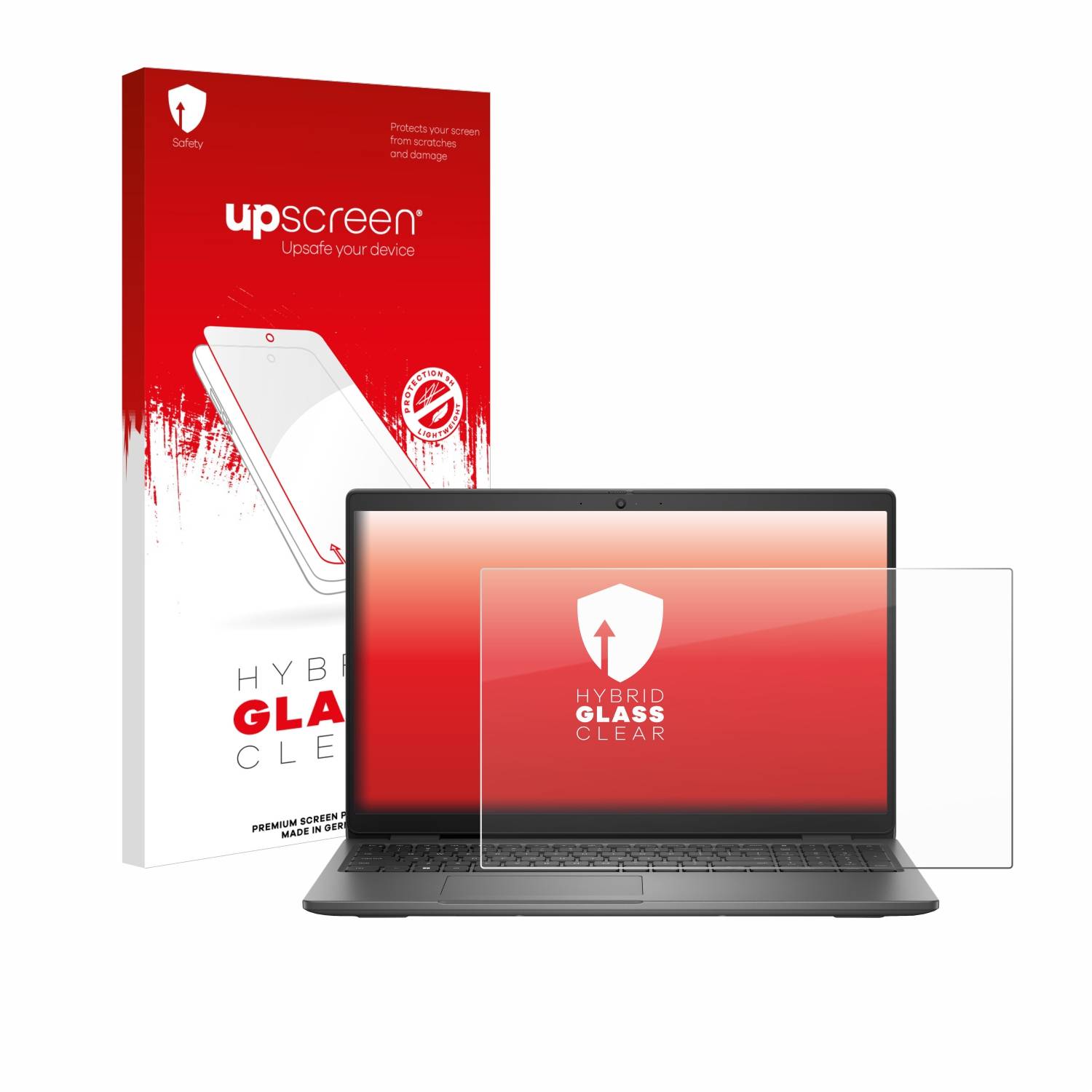 upscreen Hybrid Glas Panzer-Folie für Dell Latitude 15 3540