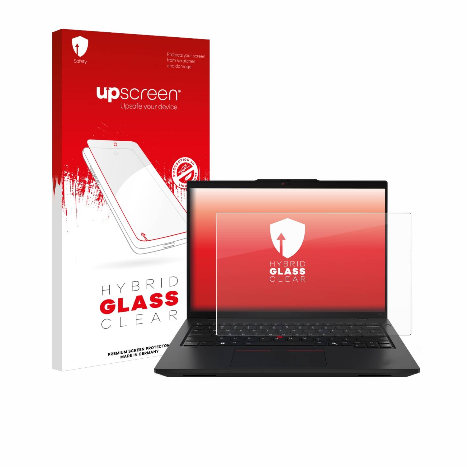 upscreen Hybrid Glas Panzer-Folie für Lenovo ThinkPad L14 Gen 5