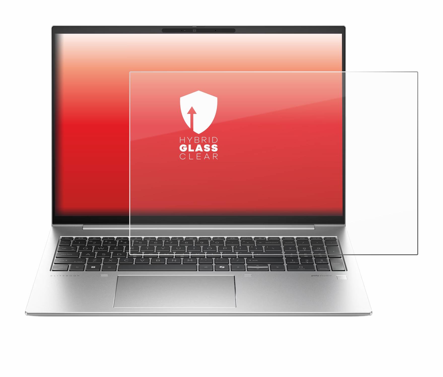 upscreen Hybrid Glas Panzer-Folie für HP EliteBook 860 G11