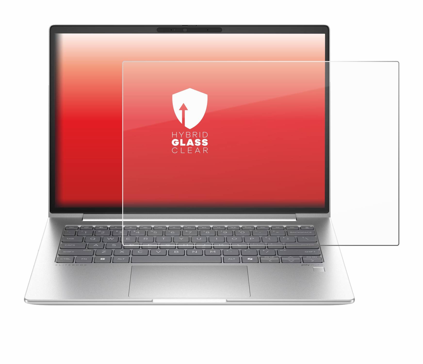 upscreen Hybrid Glas Panzer-Folie für HP EliteBook 645 G11