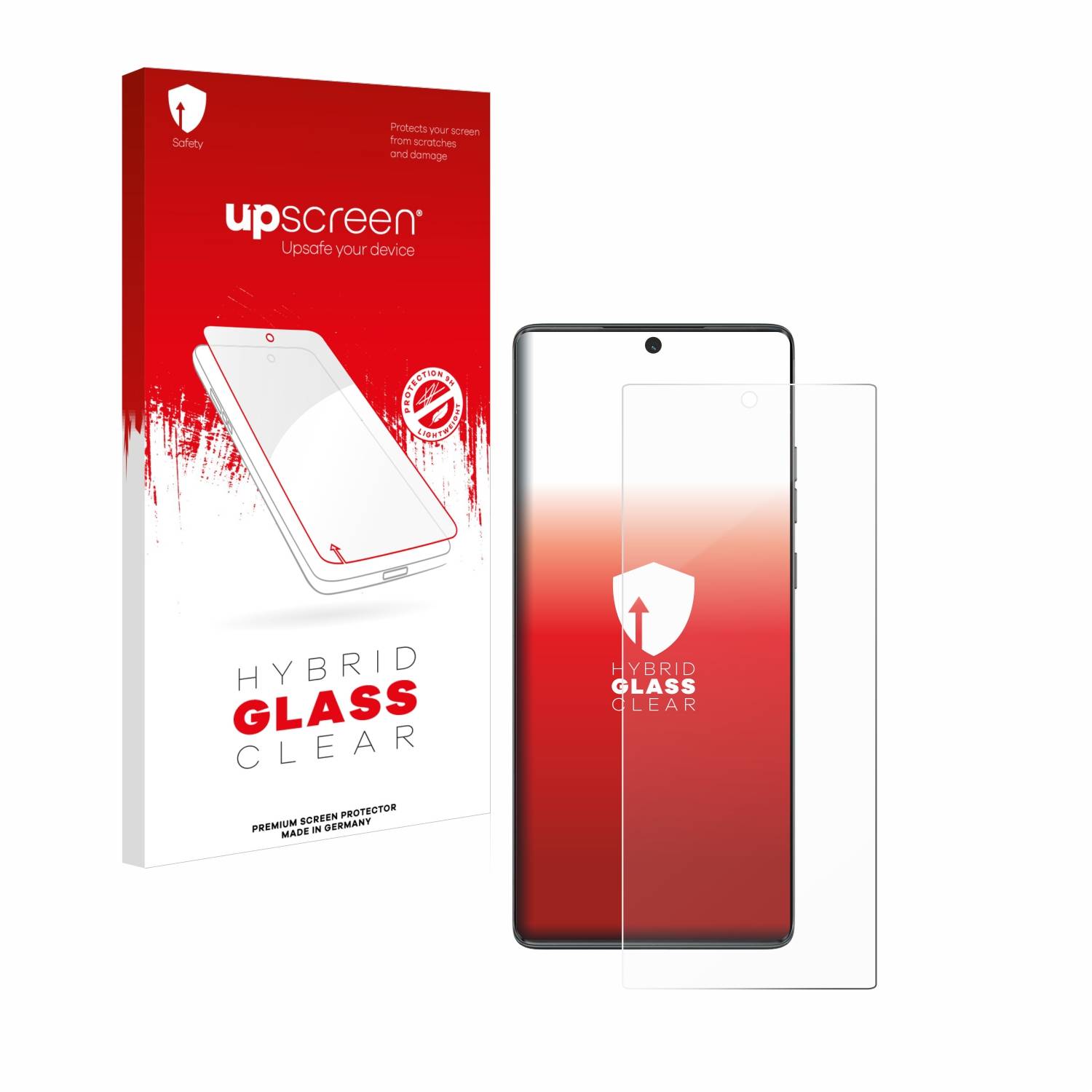 upscreen Hybrid Glas Panzer-Folie für Motorola Moto G85