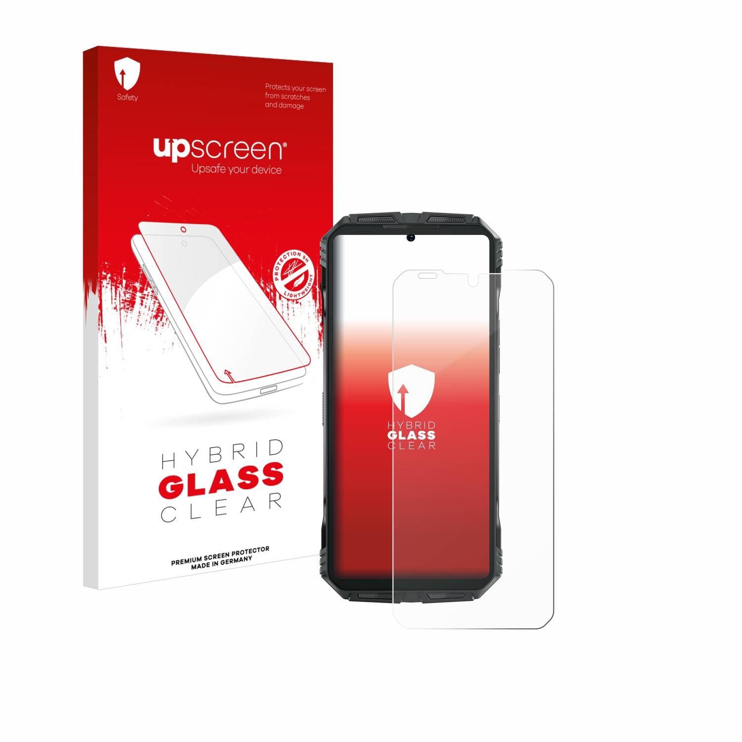 upscreen Hybrid Glas Panzer-Folie für Doogee S punk
