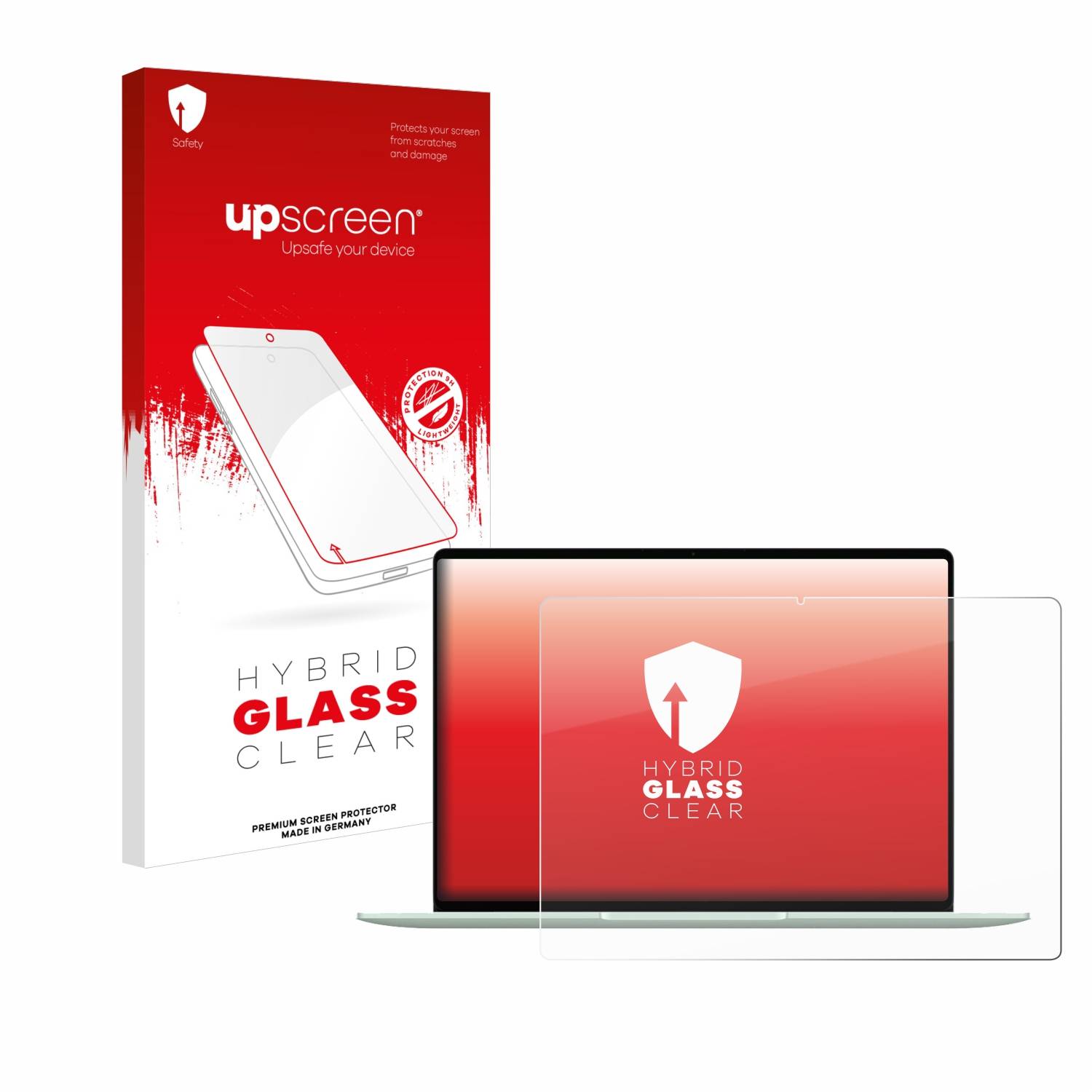 upscreen Hybrid Glas Panzer-Folie für Huawei MateBook 14 2024