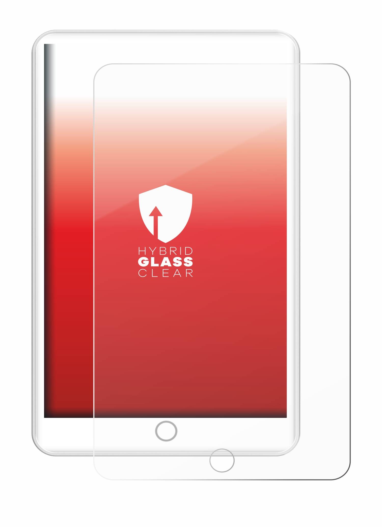 upscreen Hybrid Glas Panzer-Folie für Mechen H1