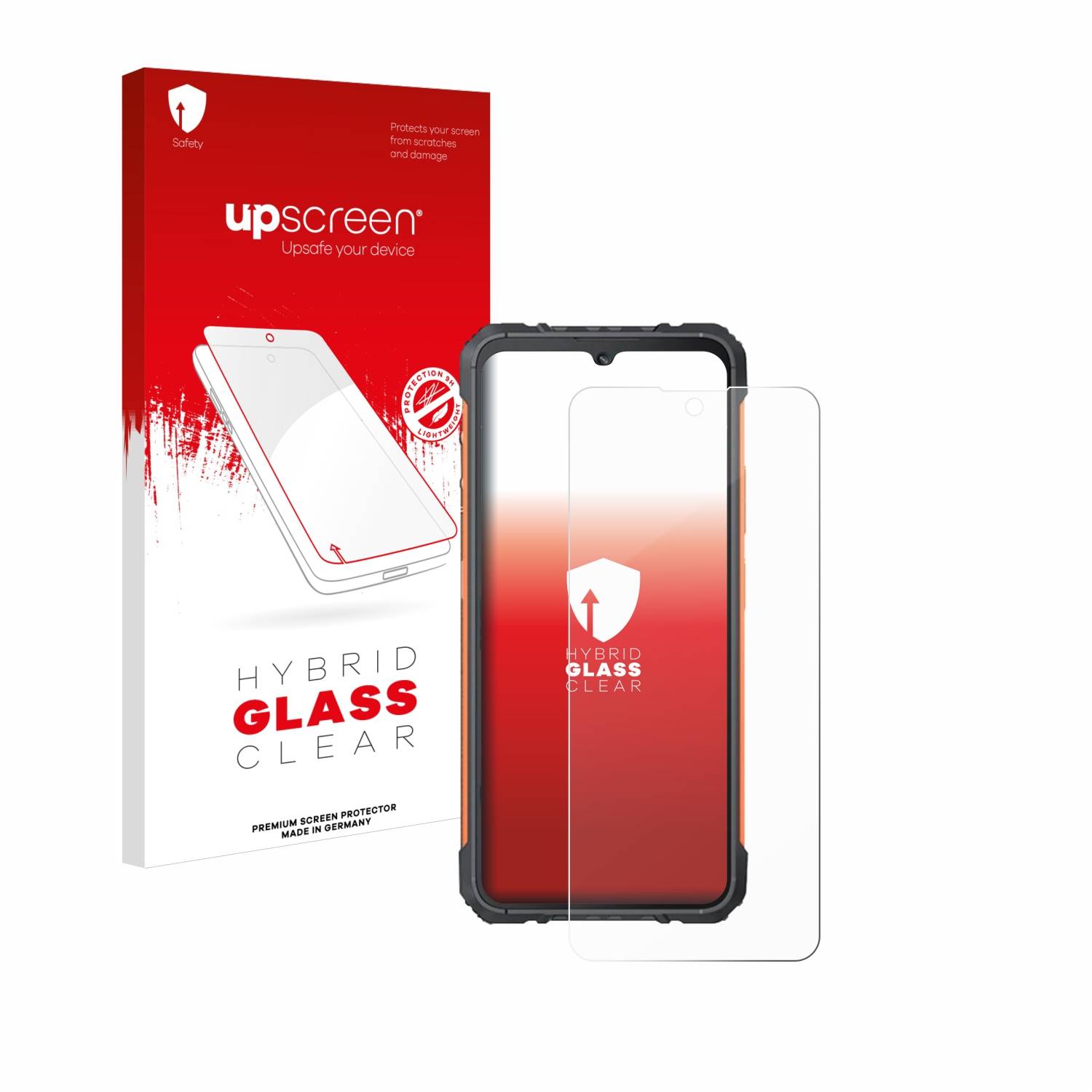 upscreen Hybrid Glas Panzer-Folie für Cubot KingKong Ace3