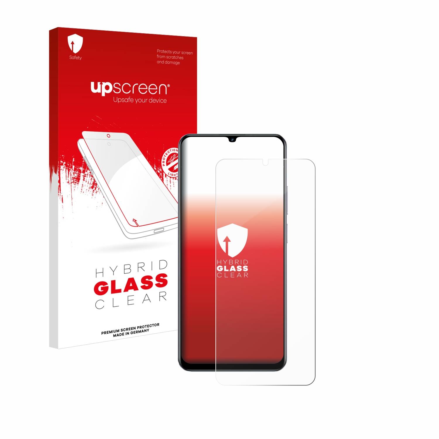 upscreen Hybrid Glas Panzer-Folie für realme C61