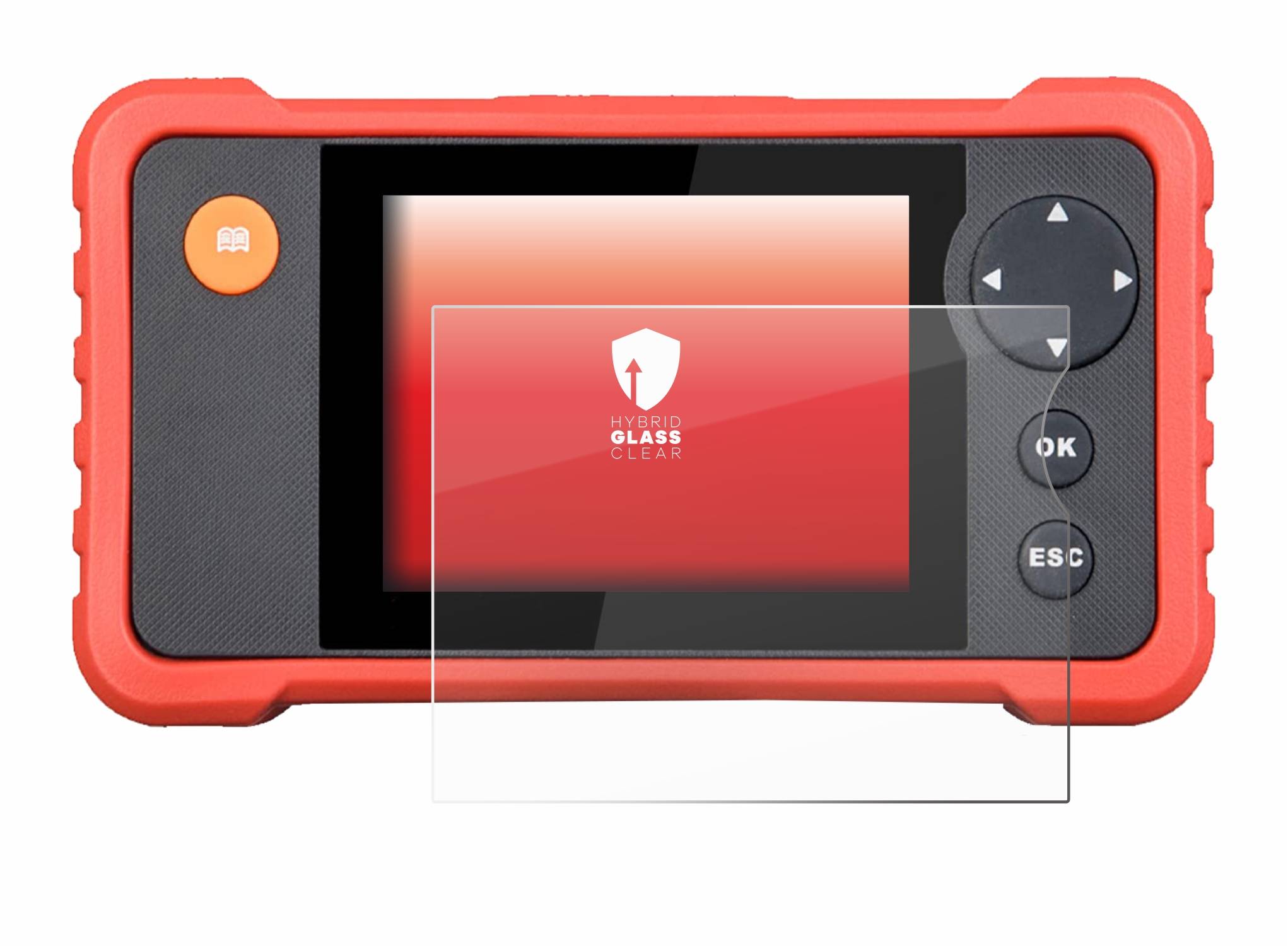 upscreen Hybrid Glas Panzer-Folie für Launch CRP129