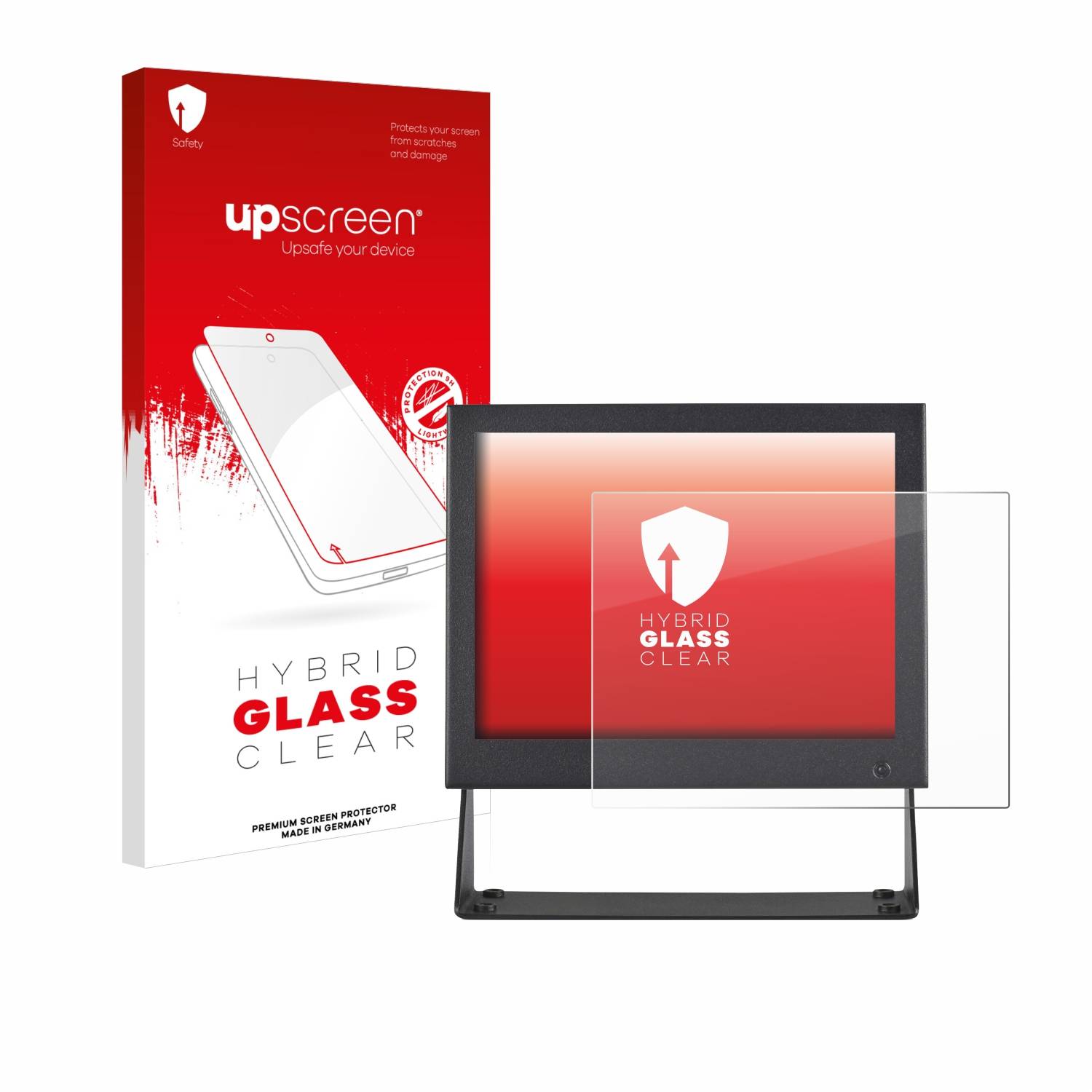 upscreen Hybrid Glas Panzer-Folie für Beetronics 7VG7M