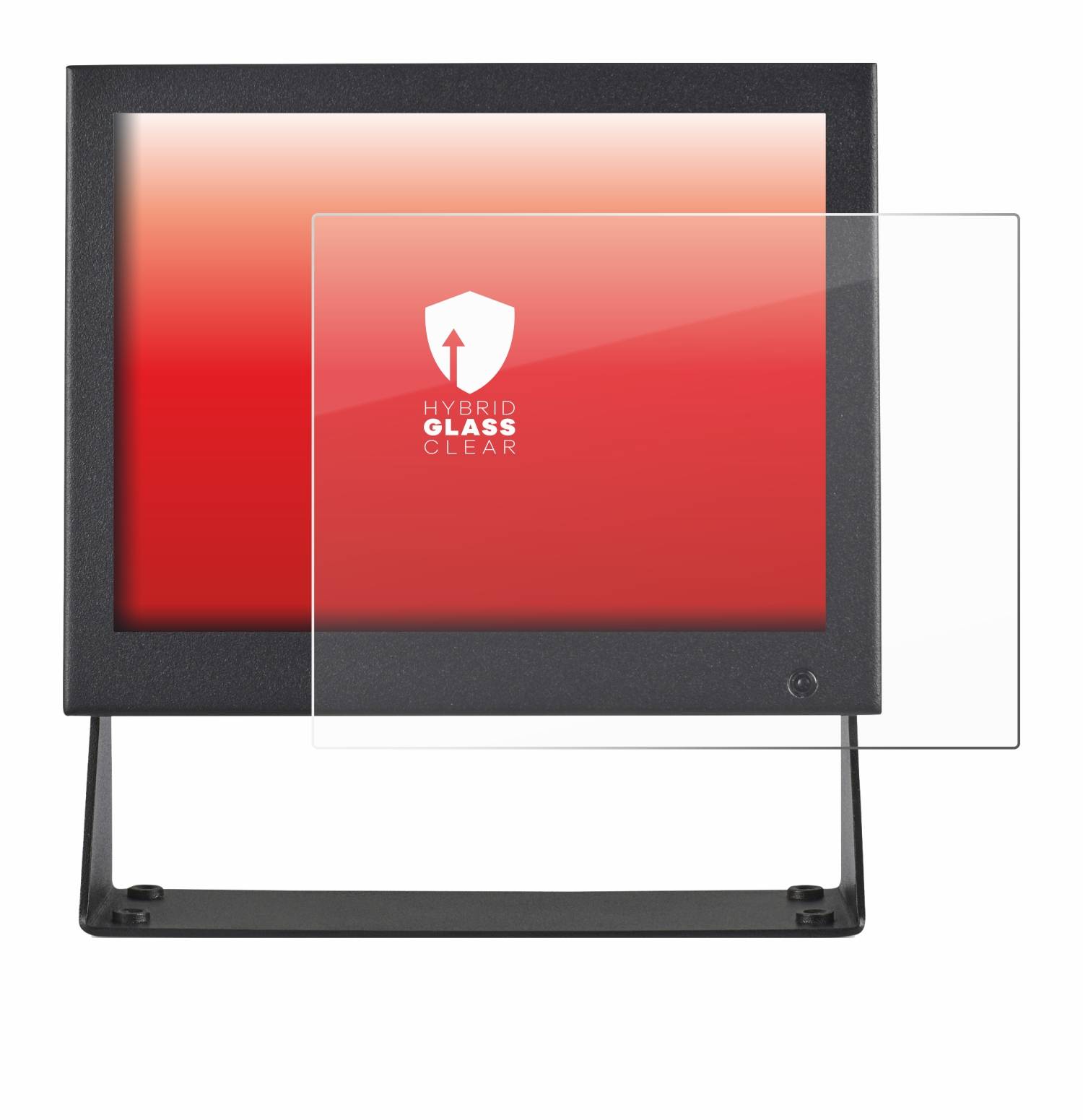 upscreen Hybrid Glas Panzer-Folie für Beetronics 7VG7M