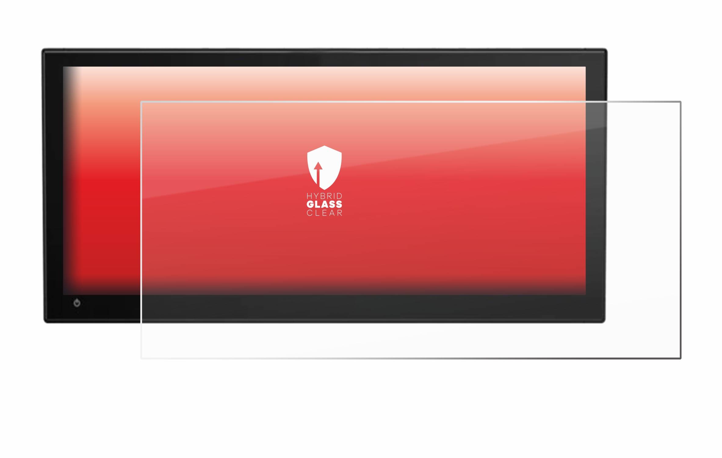 upscreen Hybrid Glas Panzer-Folie für Simrad NSX 3015UW