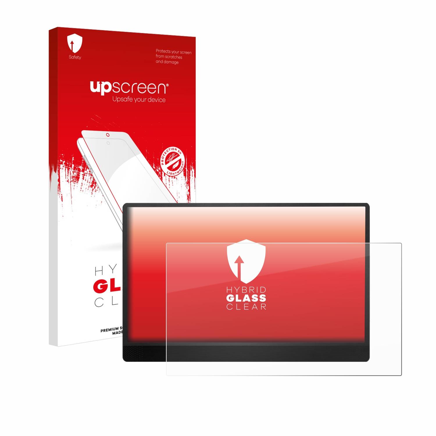 upscreen Hybrid Glas Panzer-Folie für MSI Pro MP161