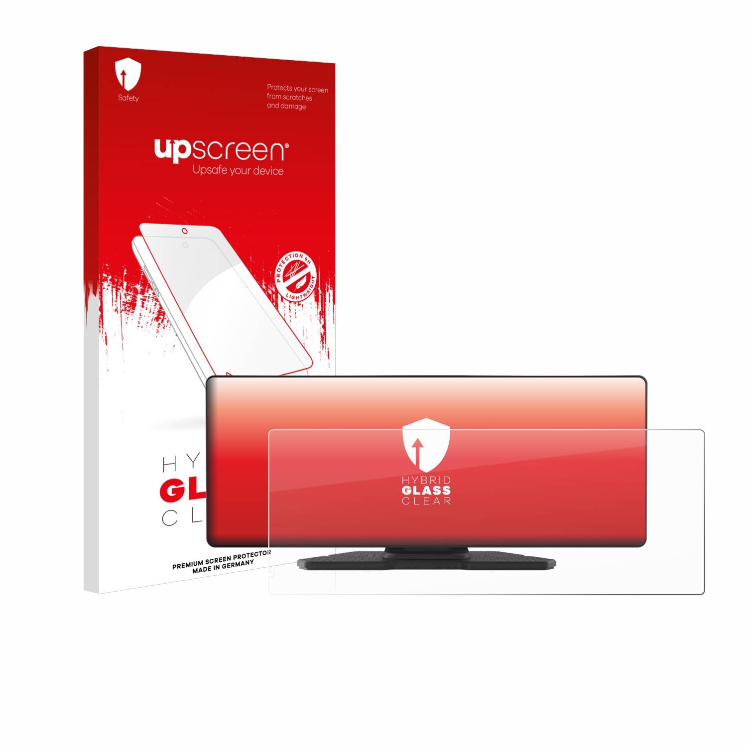 upscreen Hybrid Glas Panzer-Folie für Carpuride W903 9.3