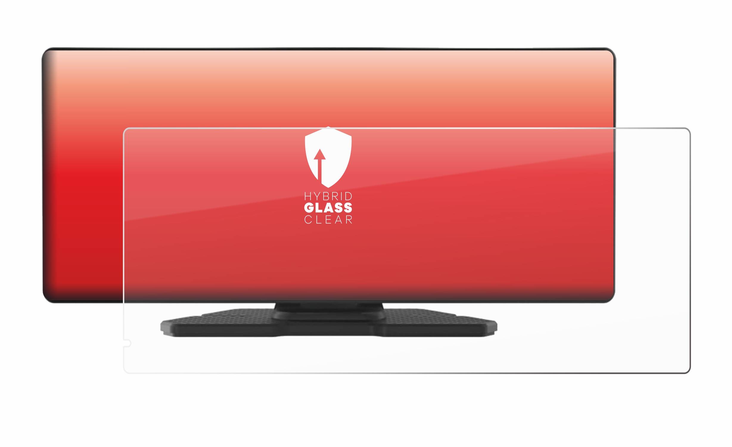 upscreen Hybrid Glas Panzer-Folie für Carpuride W903 9.3