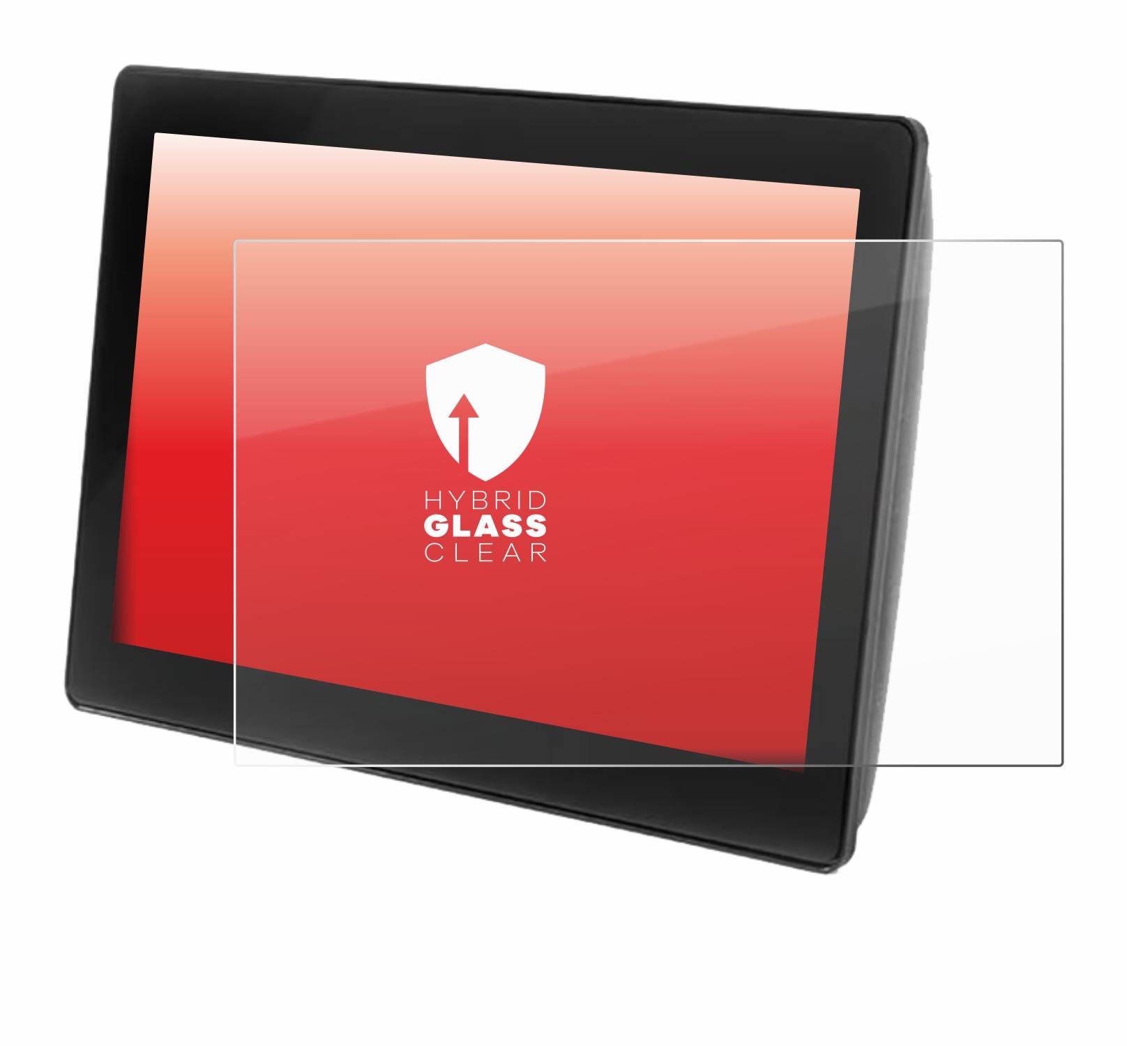 upscreen Hybrid Glas Panzer-Folie für John Deere G5 Plus Universal 12.8