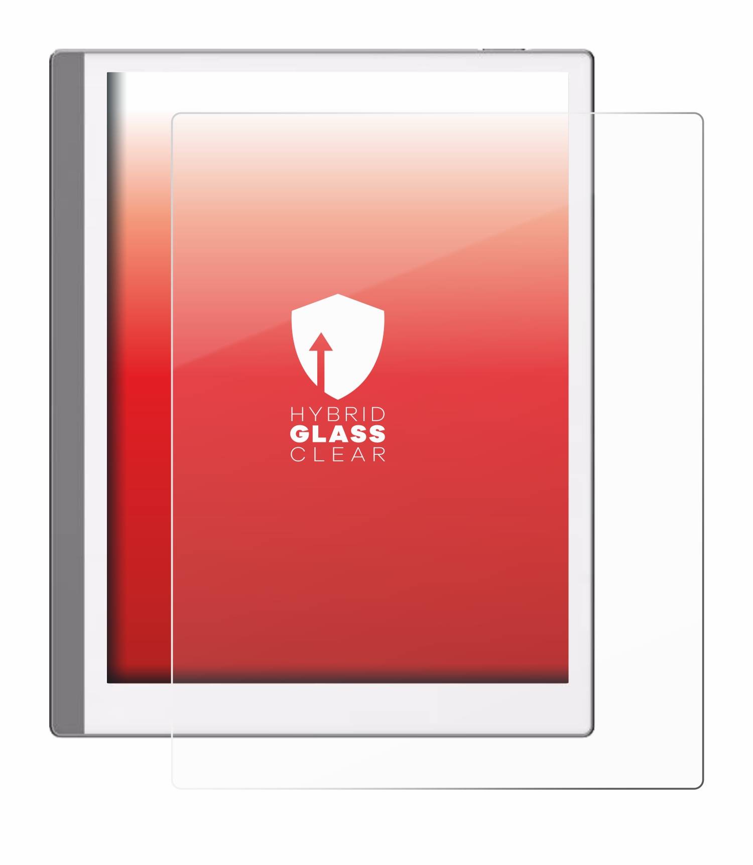 upscreen Hybrid Glas Panzer-Folie für Huion Kamvas Ink EB1010 10.31