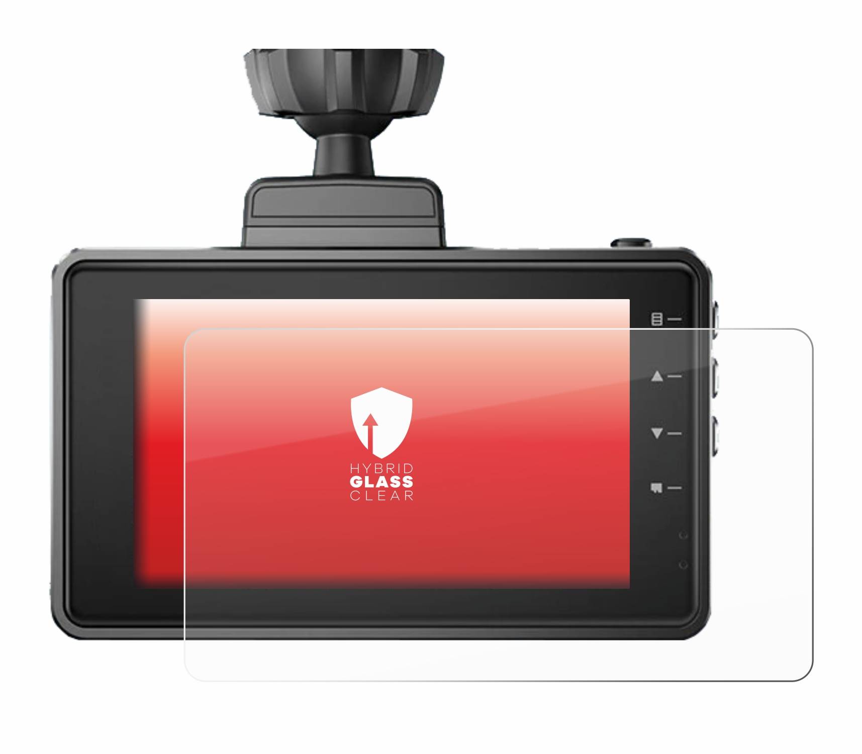 upscreen Hybrid Glas Panzer-Folie für Nanocam M27