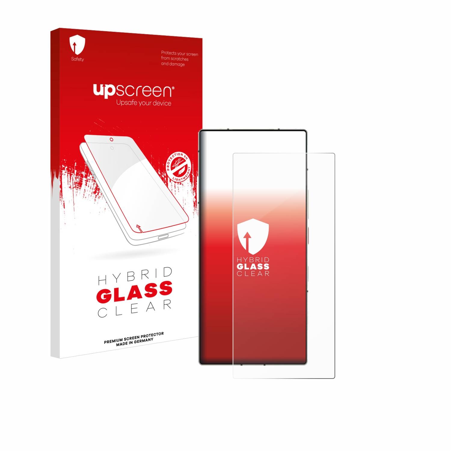 upscreen Hybrid Glas Panzer-Folie für ZTE Nubia Z60 Ultra Leading