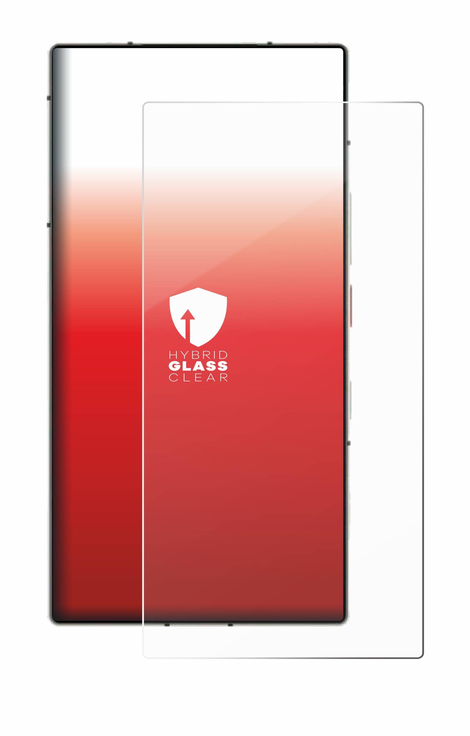 upscreen Hybrid Glas Panzer-Folie für ZTE Nubia Z60 Ultra Leading