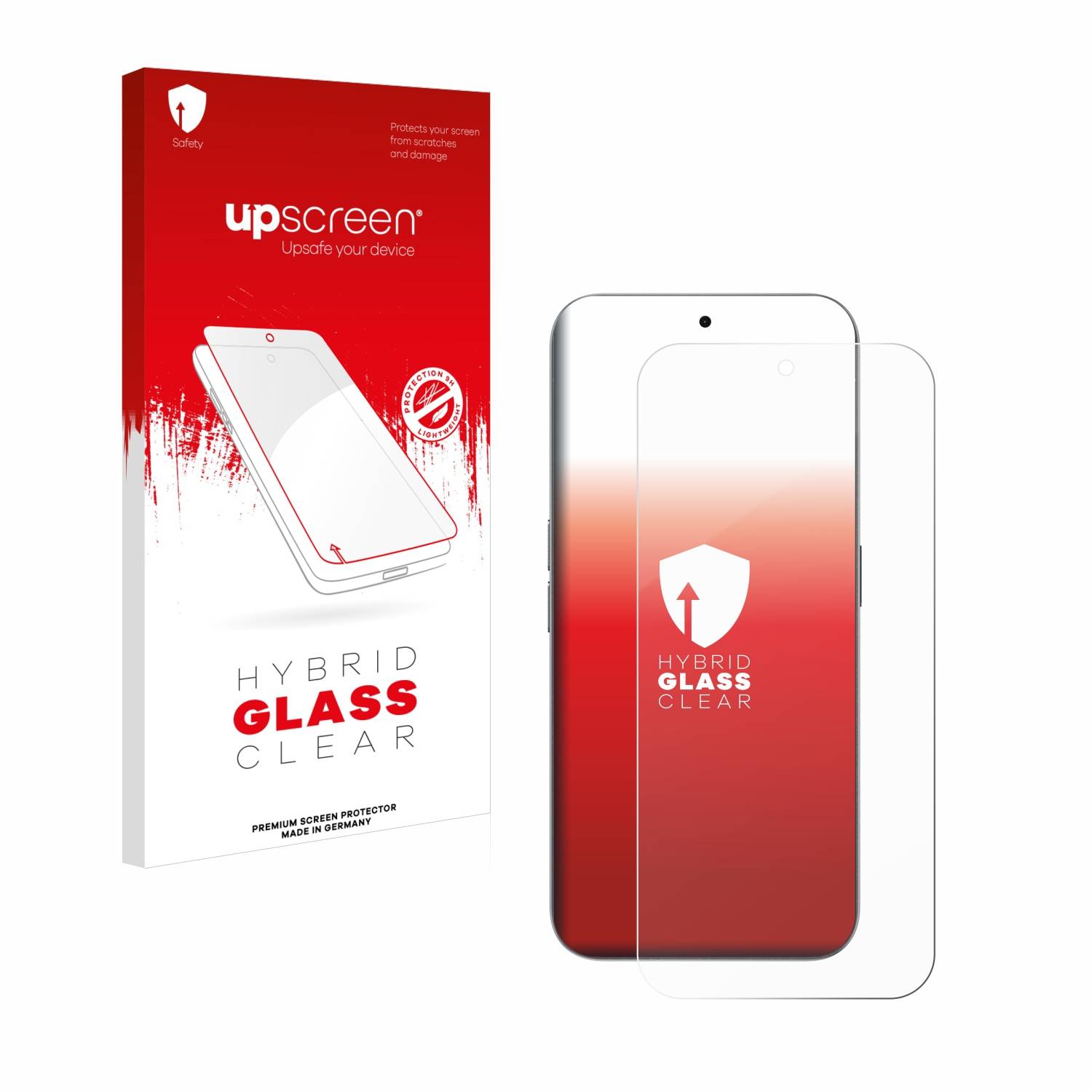 upscreen Hybrid Glas Panzer-Folie für Nothing Phone (2a) Plus