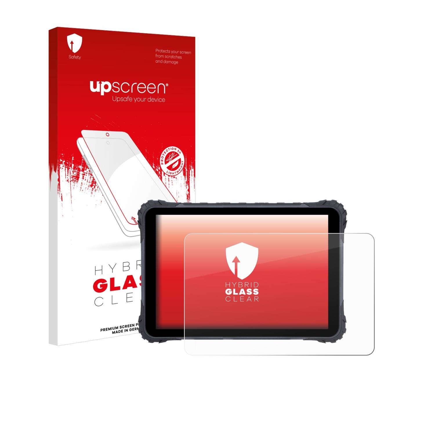 upscreen Hybrid Glas Panzer-Folie für Topicon MDT865