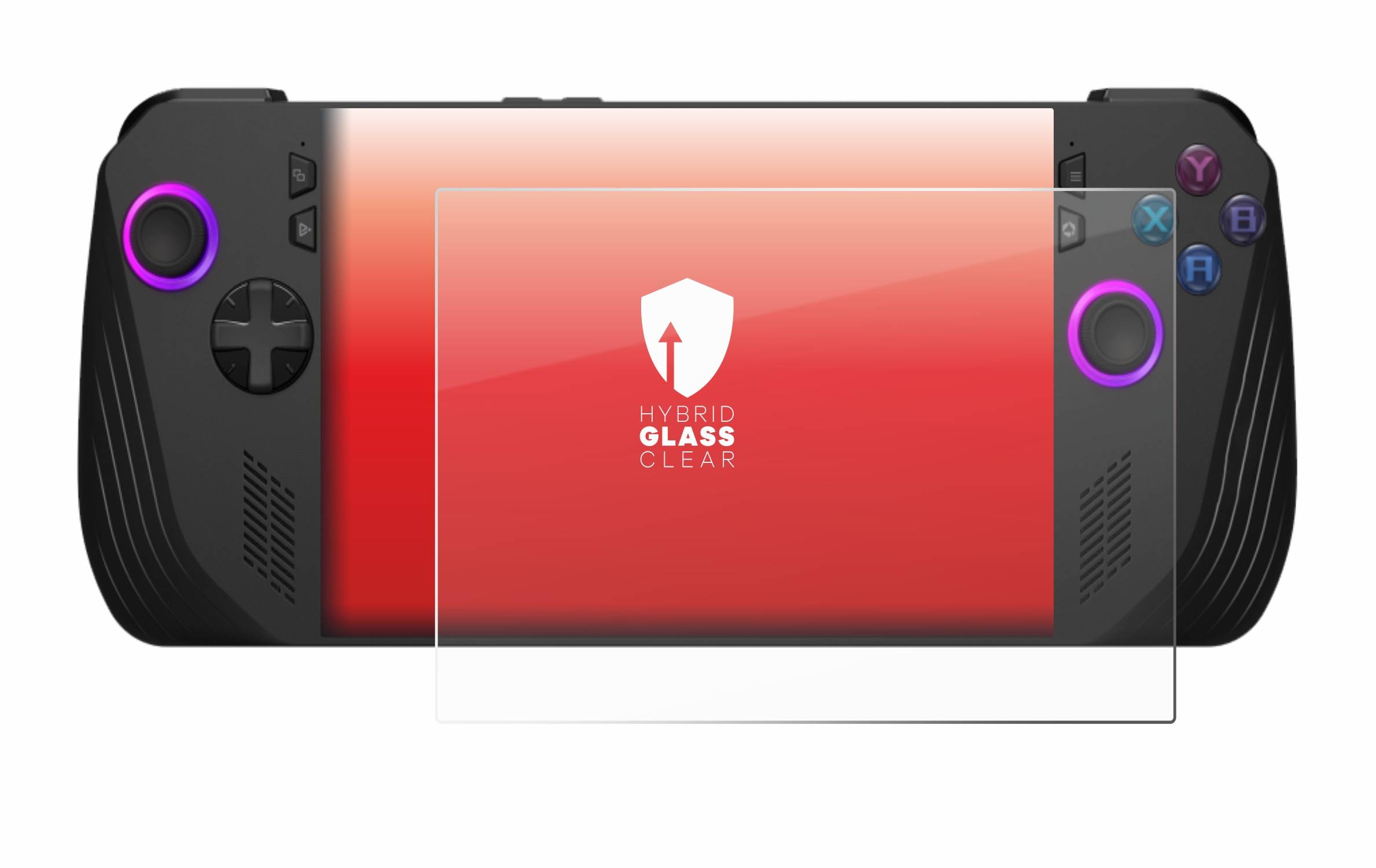 upscreen Hybrid Glas Panzer-Folie für ASUS ROG Ally X (2024)