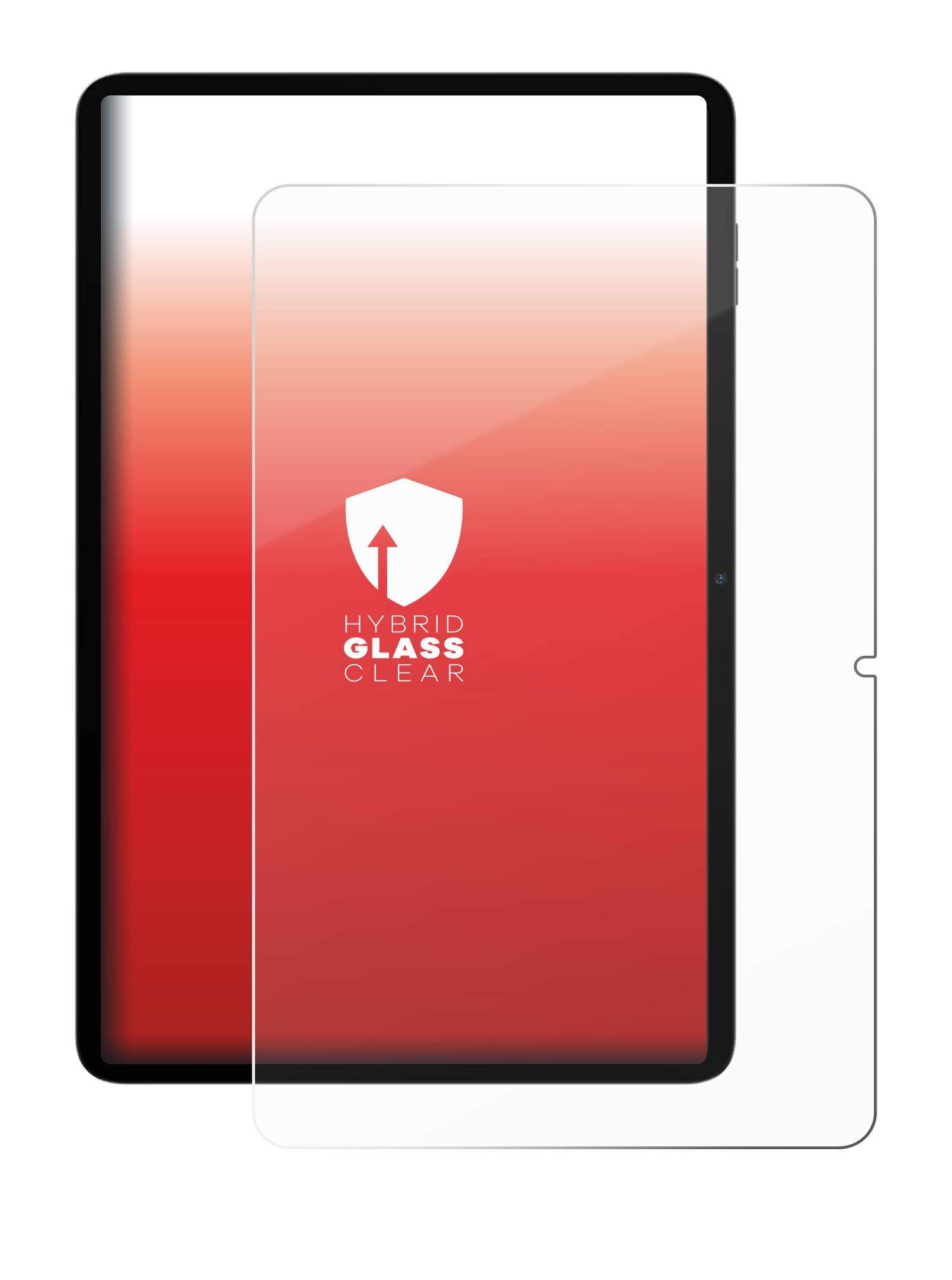 upscreen Hybrid Glas Panzer-Folie für Blackview Tab 18