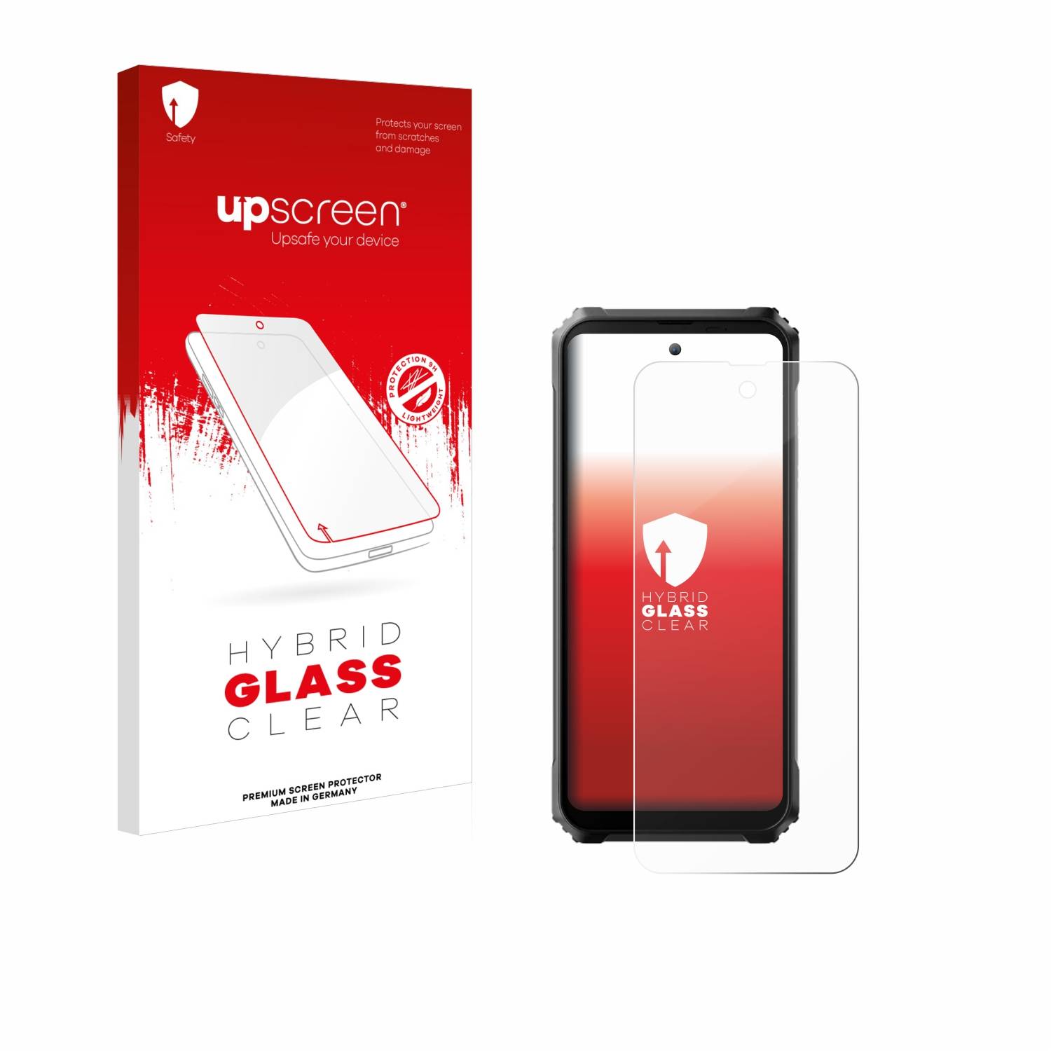upscreen Hybrid Glas Panzer-Folie für Blackview BL9000 Pro