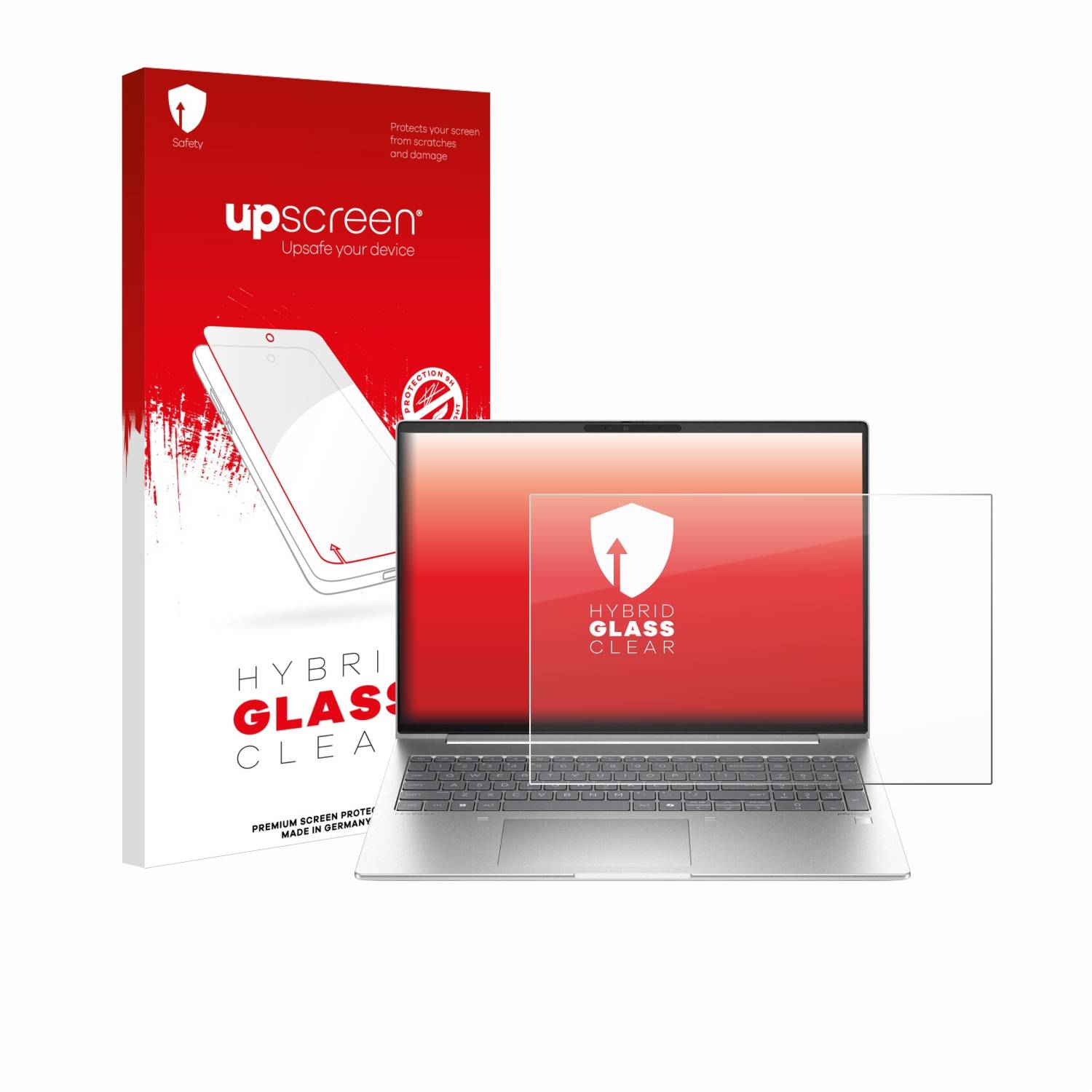 upscreen Hybrid Glas Panzer-Folie für HP ProBook 460 G11