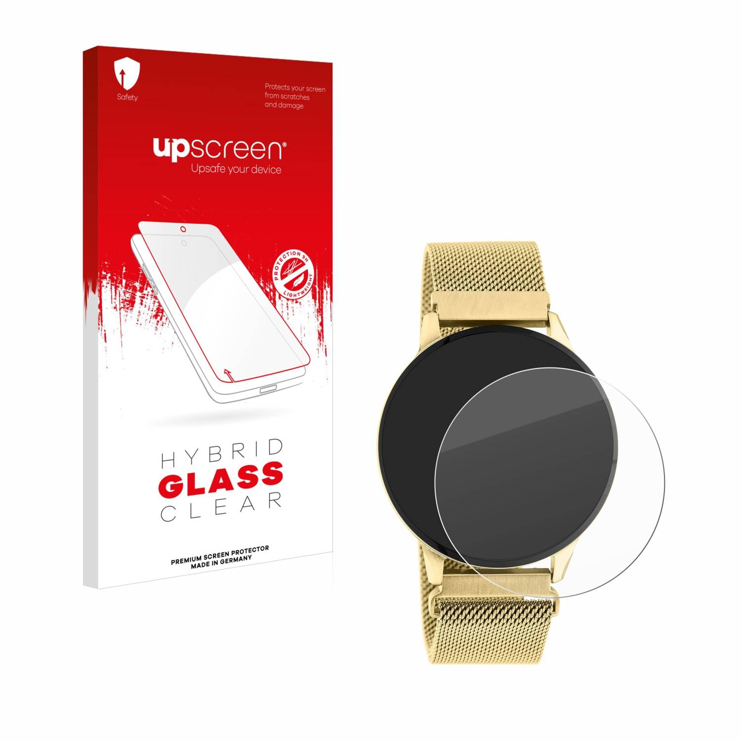 upscreen Hybrid Glas Panzer-Folie für Oozoo Q00121