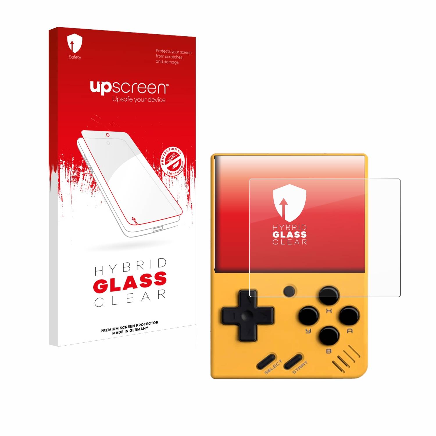 upscreen Hybrid Glas Panzer-Folie für Miyoo Mini V4