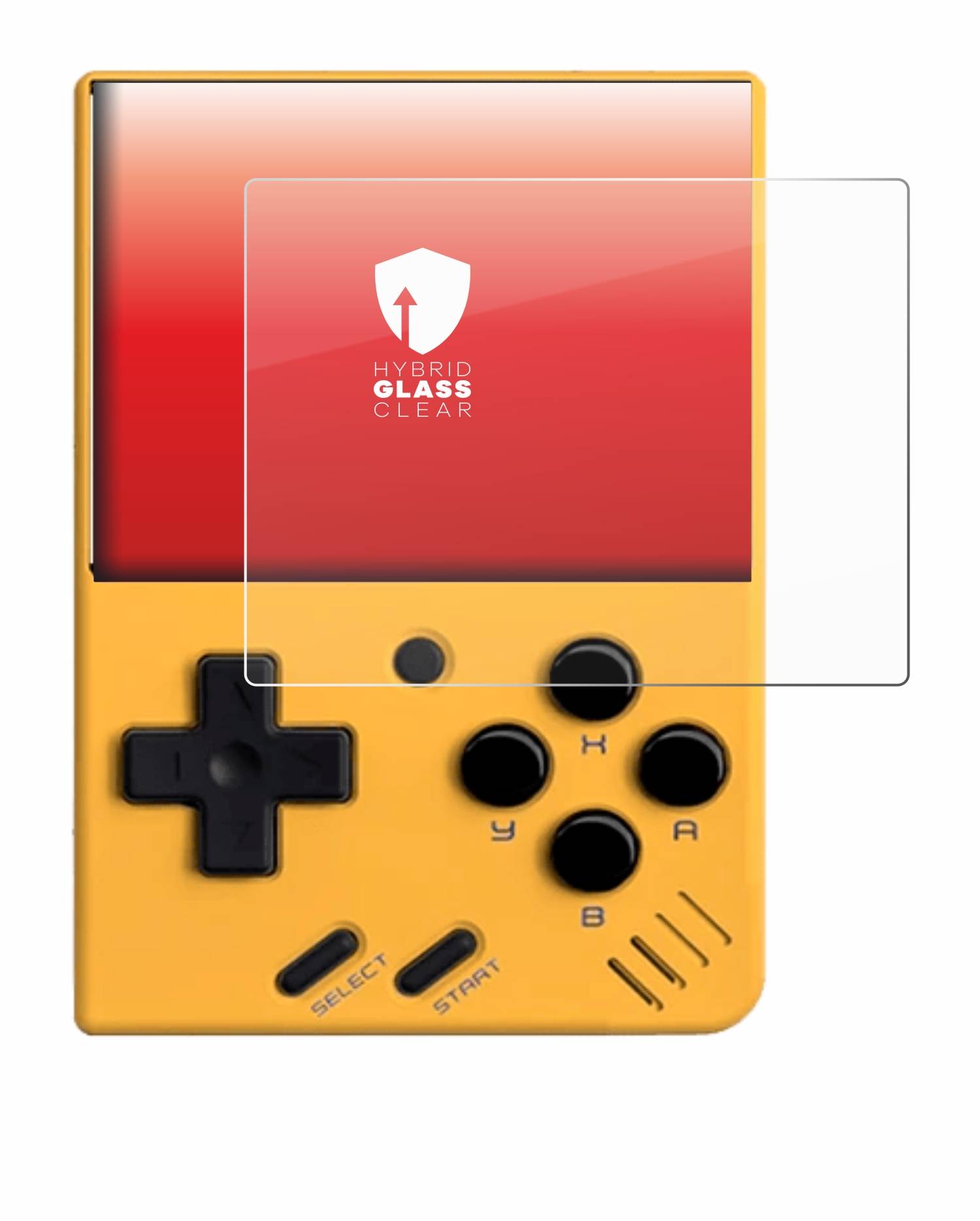 upscreen Hybrid Glas Panzer-Folie für Miyoo Mini V4