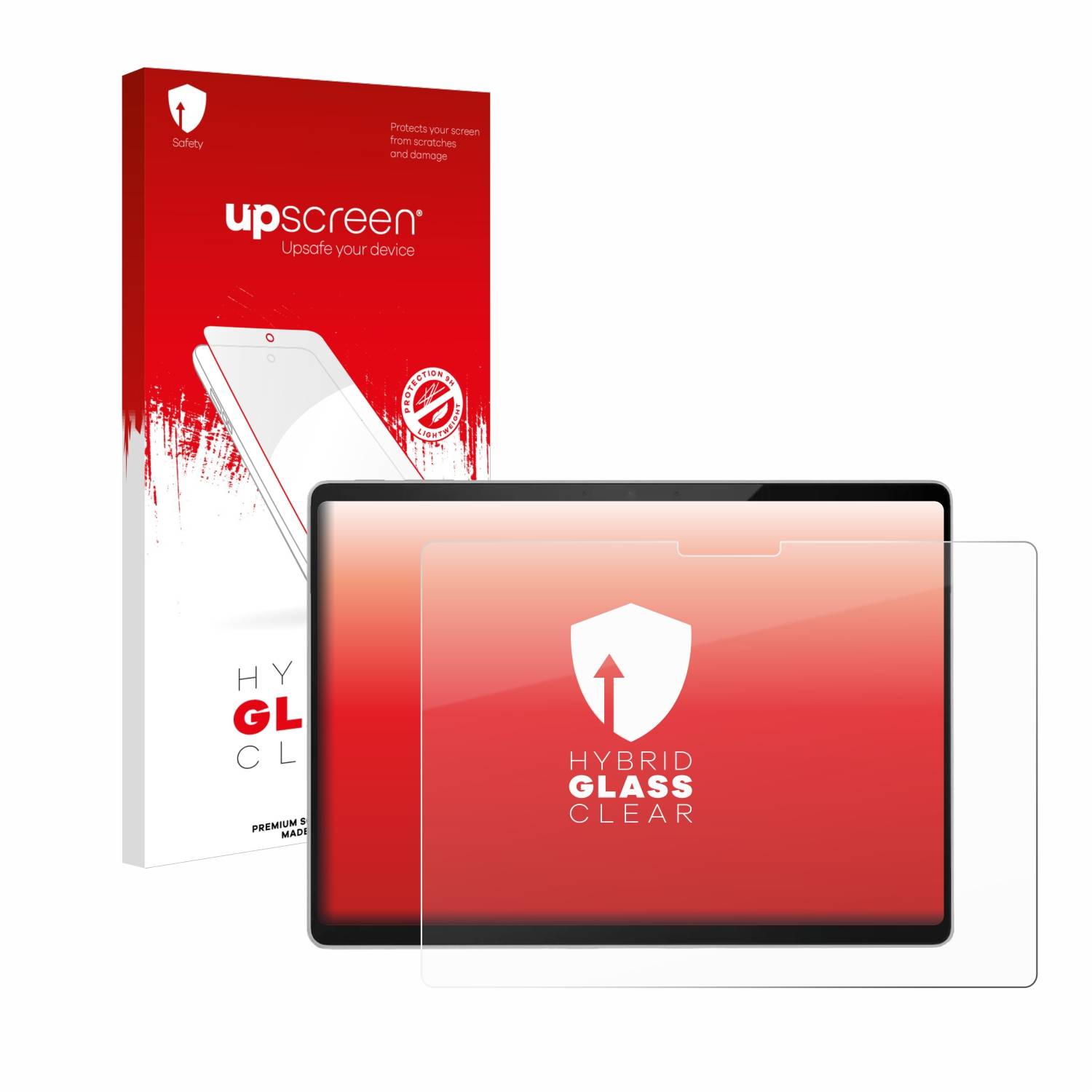 upscreen Hybrid Glas Panzer-Folie für Microsoft Surface Pro 11