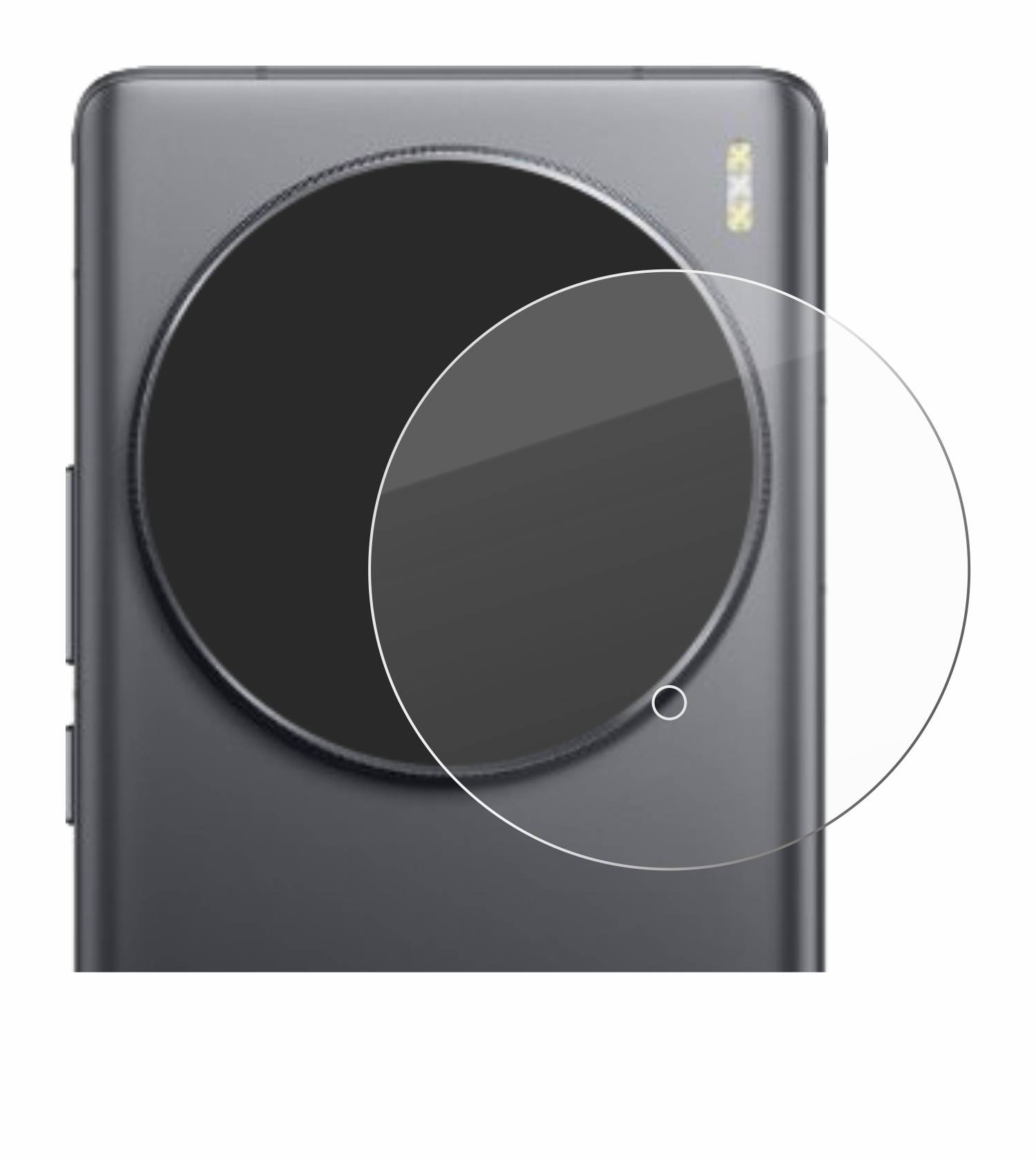 upscreen Hybrid Glas Panzer-Folie für Vivo X100 Ultra (NUR Kameraschutz)