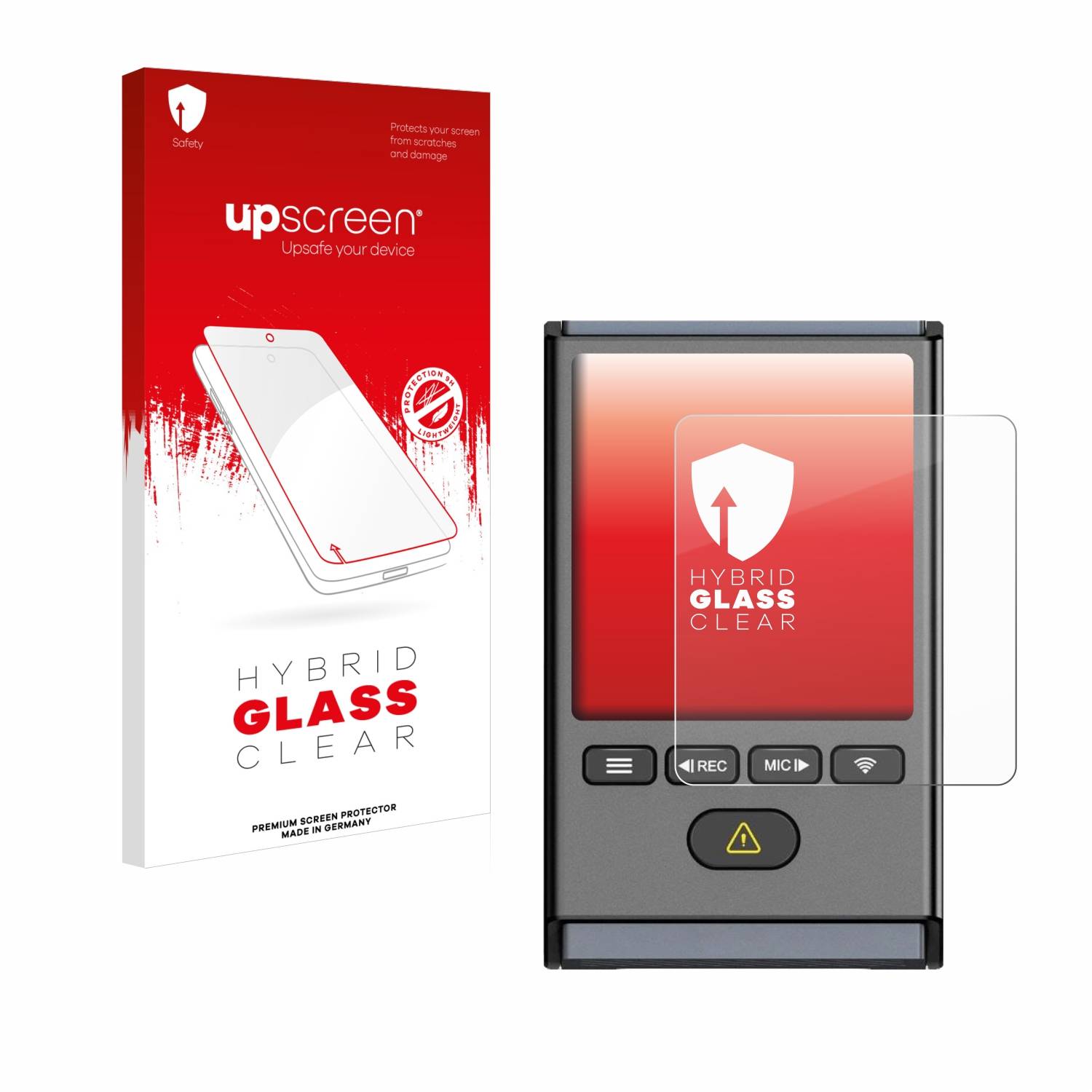 upscreen Hybrid Glas Panzer-Folie für VIOFO A119 Mini 2