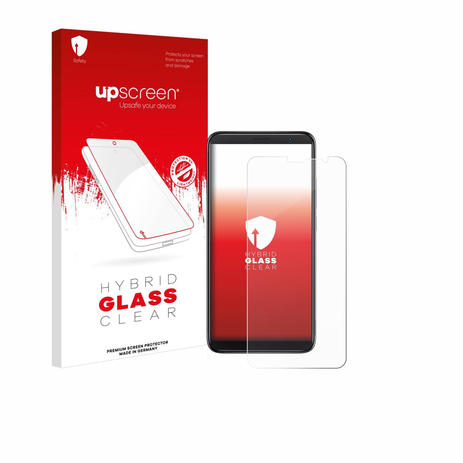 upscreen Hybrid Glas Panzer-Folie für TCL 403
