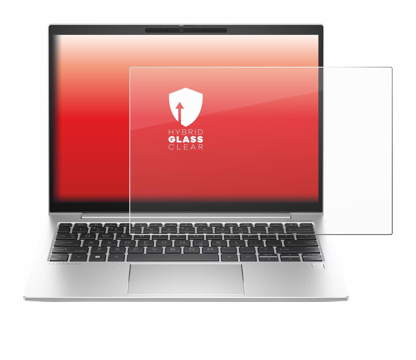 upscreen Hybrid Glas Panzer-Folie für HP EliteBook 830 G11