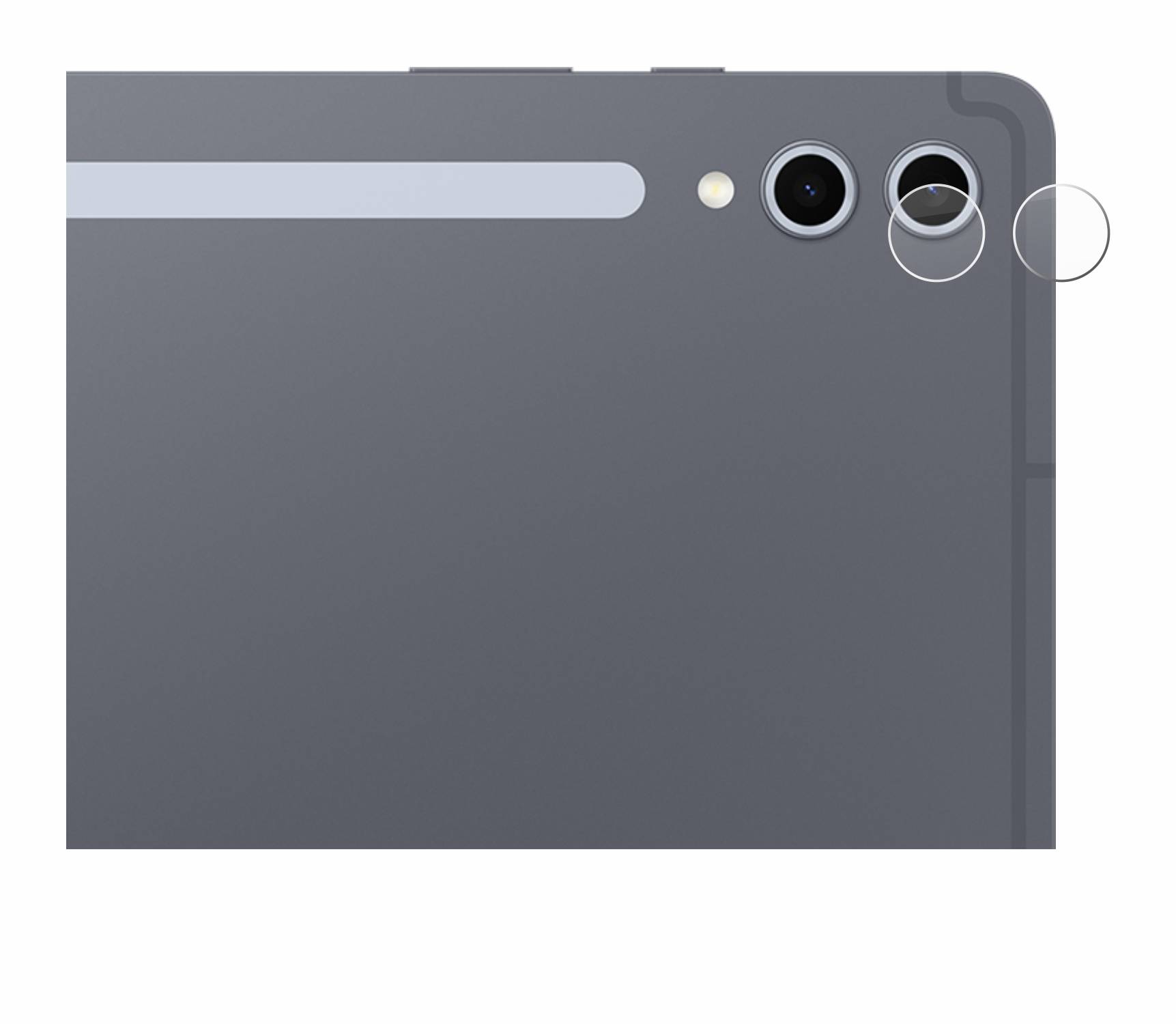 upscreen Hybrid Glas Panzer-Folie für Samsung Galaxy Tab S10 Plus 5G (NUR Kameraschutz)