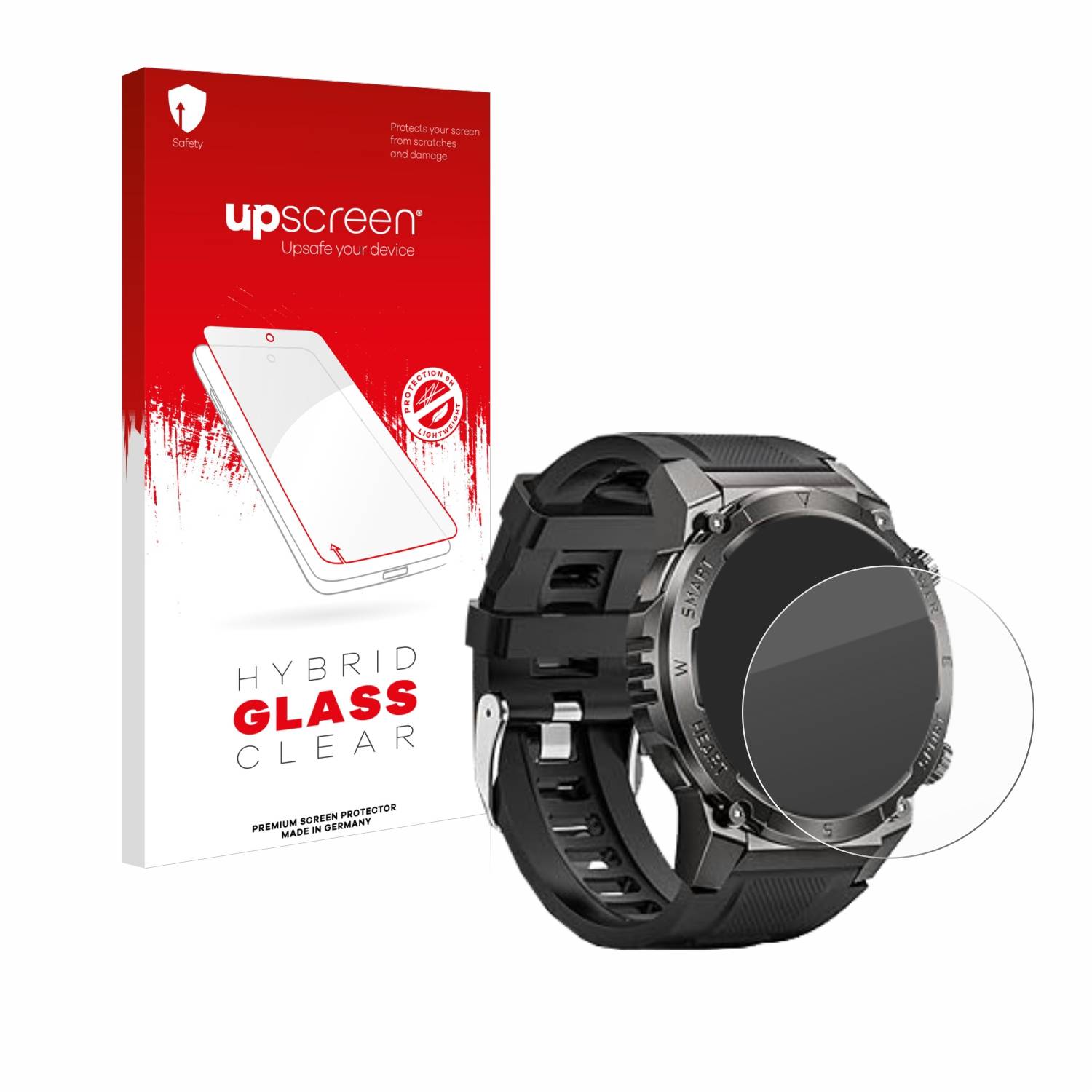 upscreen Hybrid Glas Panzer-Folie für Dekelife G55 1.46