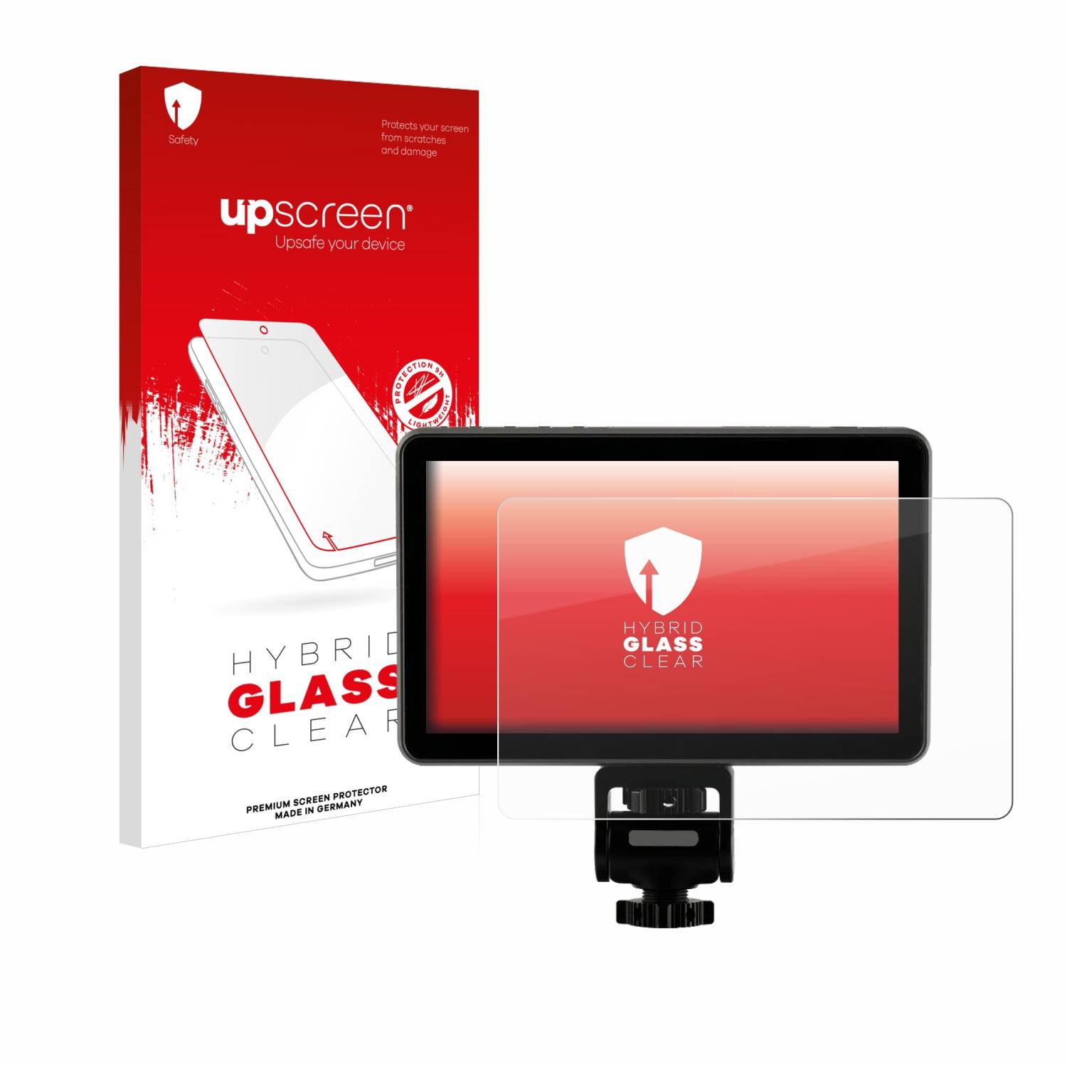 upscreen Hybrid Glas Panzer-Folie für Rollei Viltrox DC-X2 6