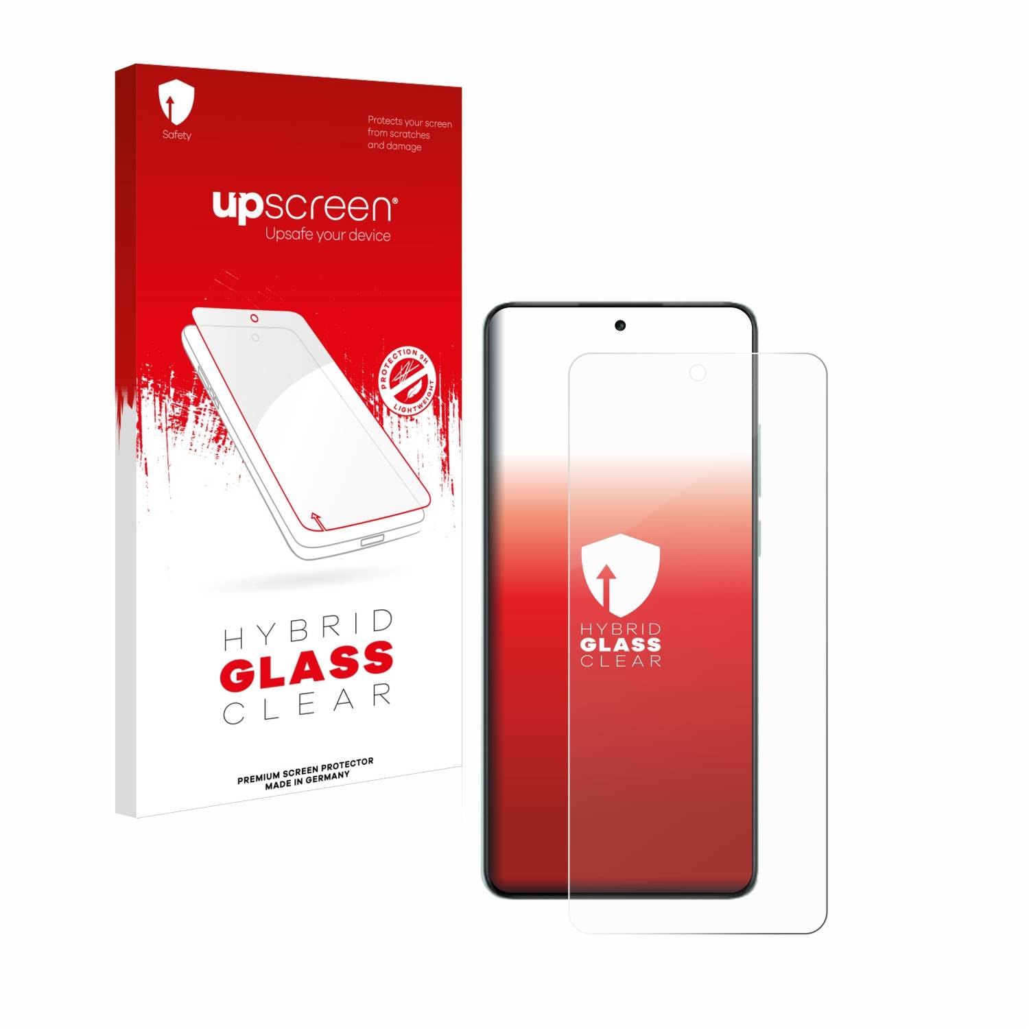 upscreen Hybrid Glas Panzer-Folie für Oppo K12 Plus