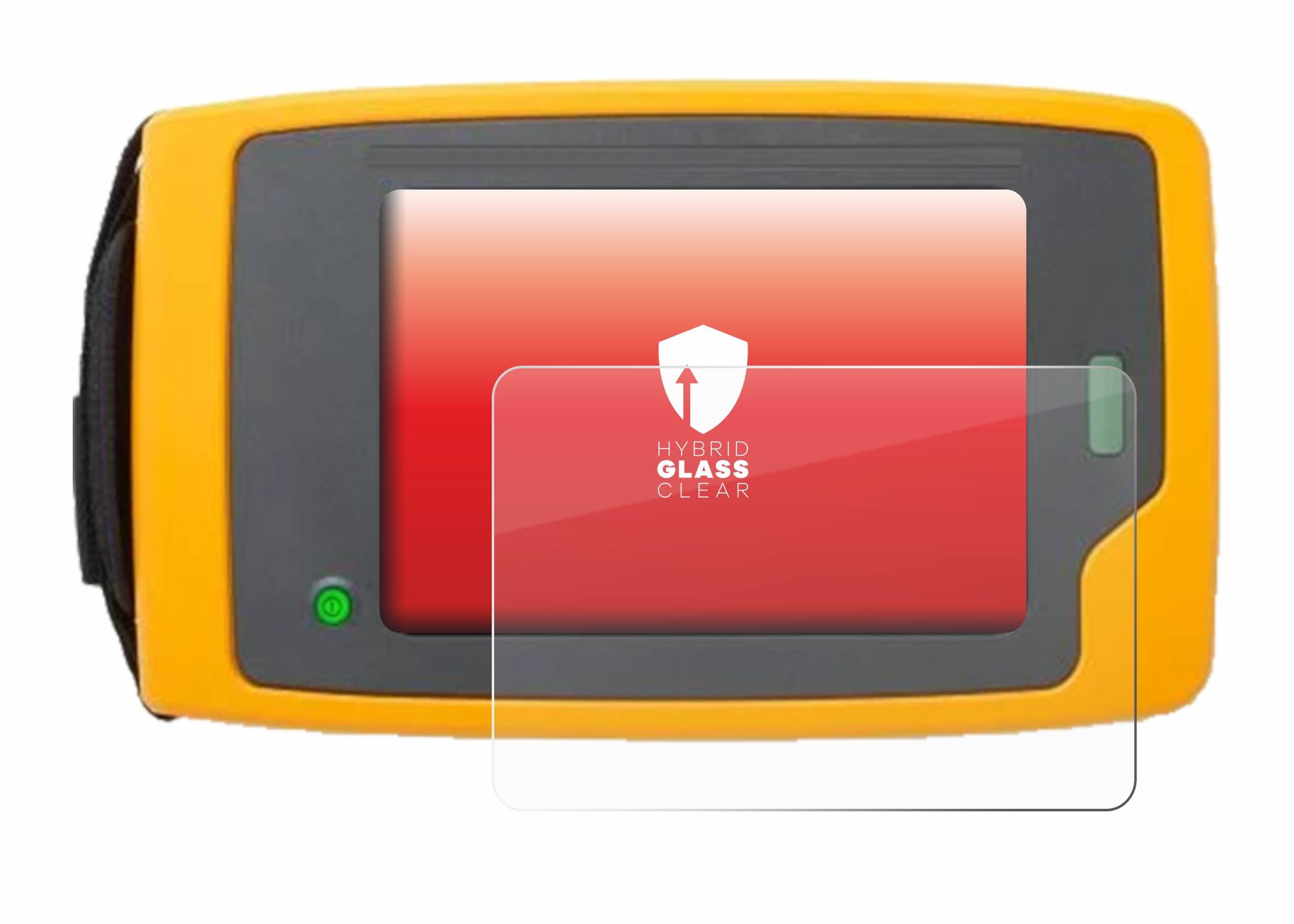 upscreen Hybrid Glas Panzer-Folie für Fluke ii915