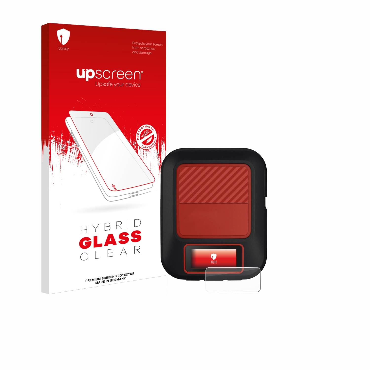 upscreen Hybrid Glas Panzer-Folie für Garmin inReach Messenger Plus
