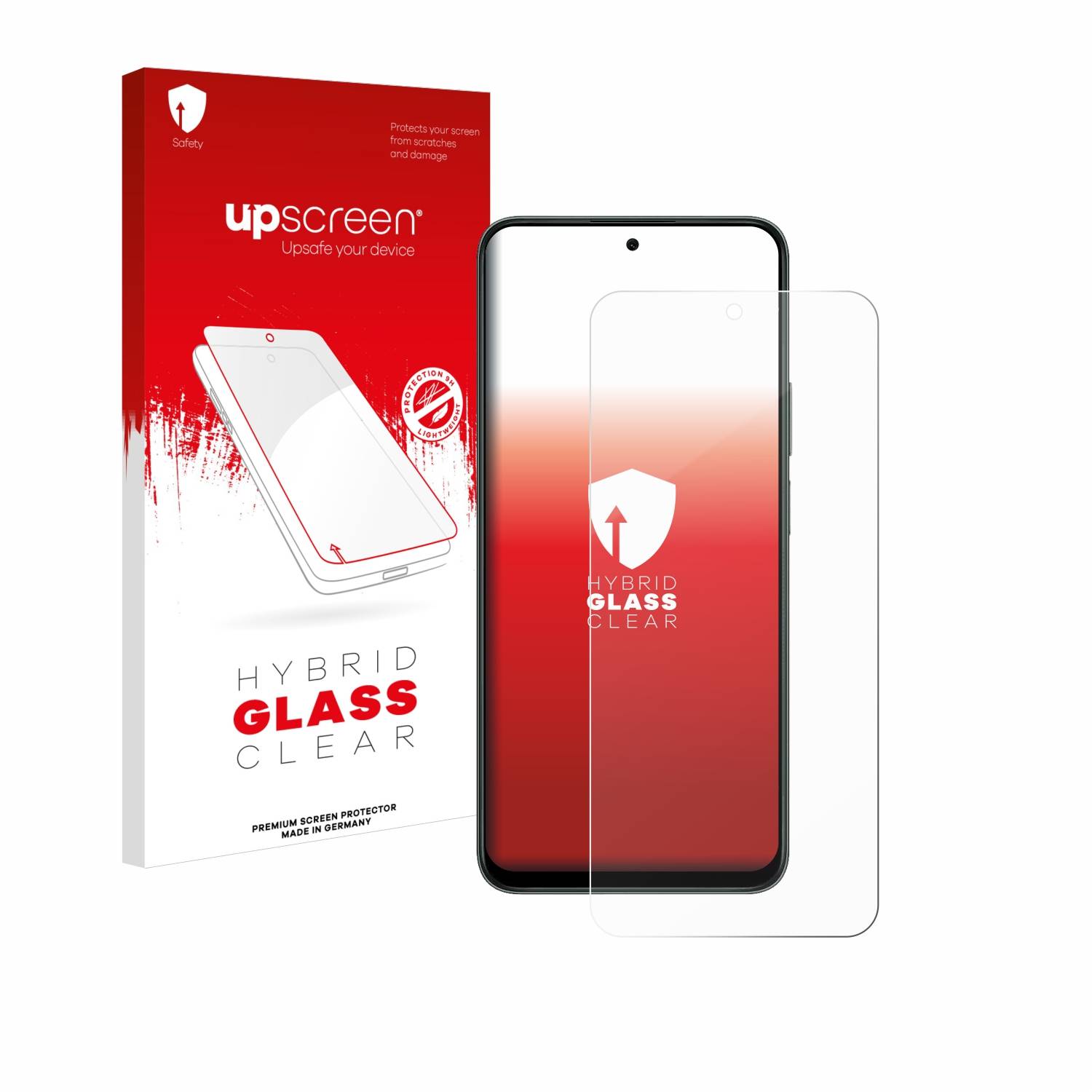 upscreen Hybrid Glas Panzer-Folie für Honor X7c