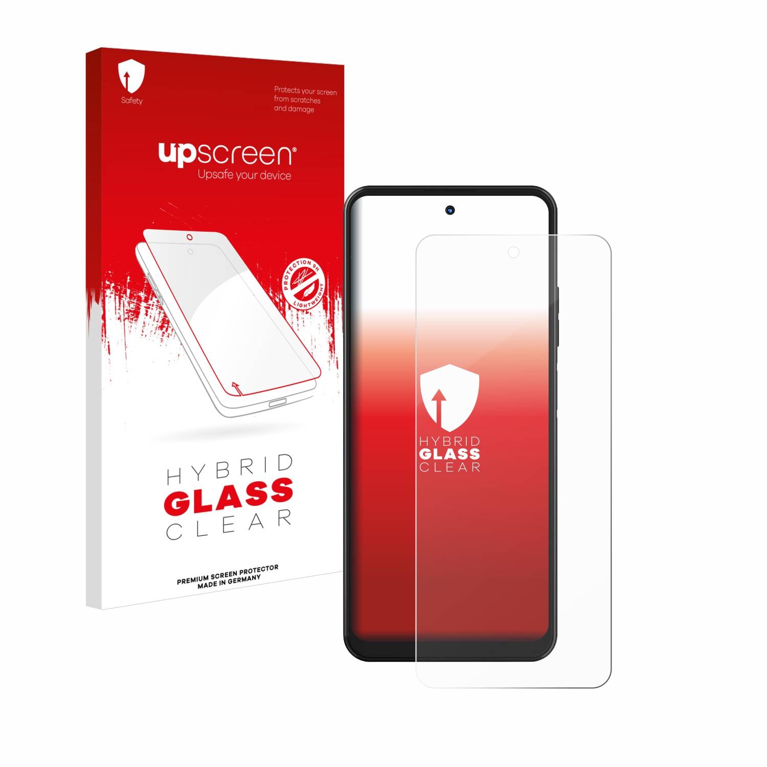 upscreen Hybrid Glas Panzer-Folie für Hotwav Note 12